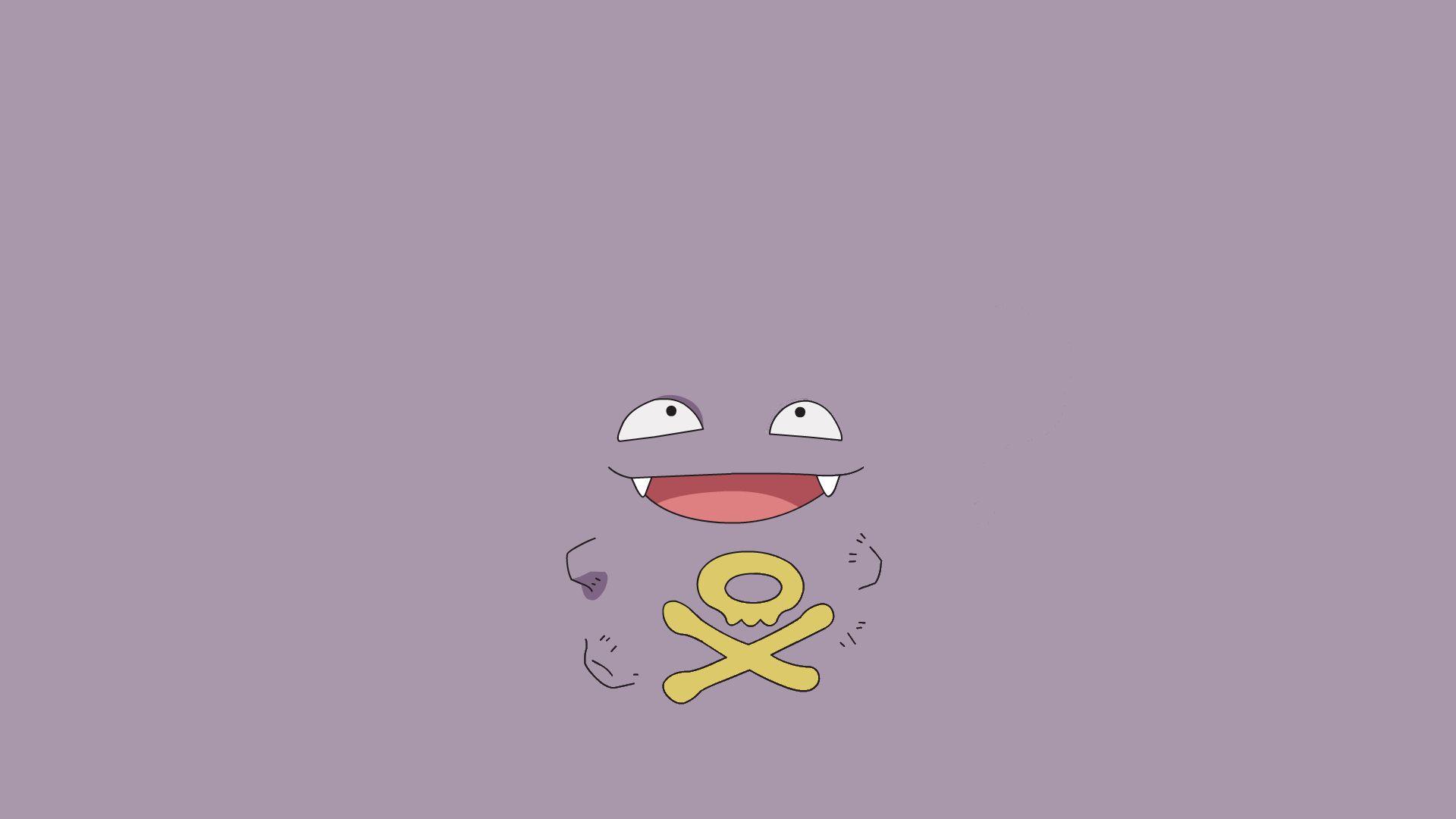 Day 2 of the Minimalistic Pokémon Wallpaper Journey :) Go Koffing