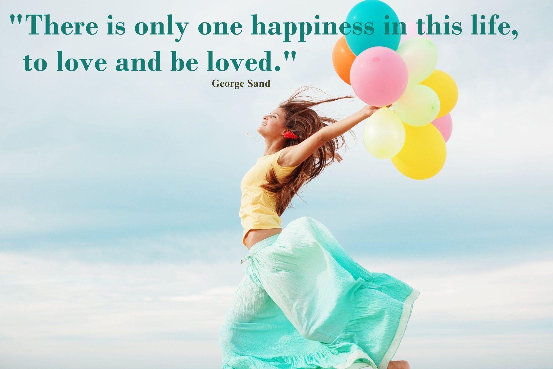 Happiness Life Quotes Wallpaper 10645