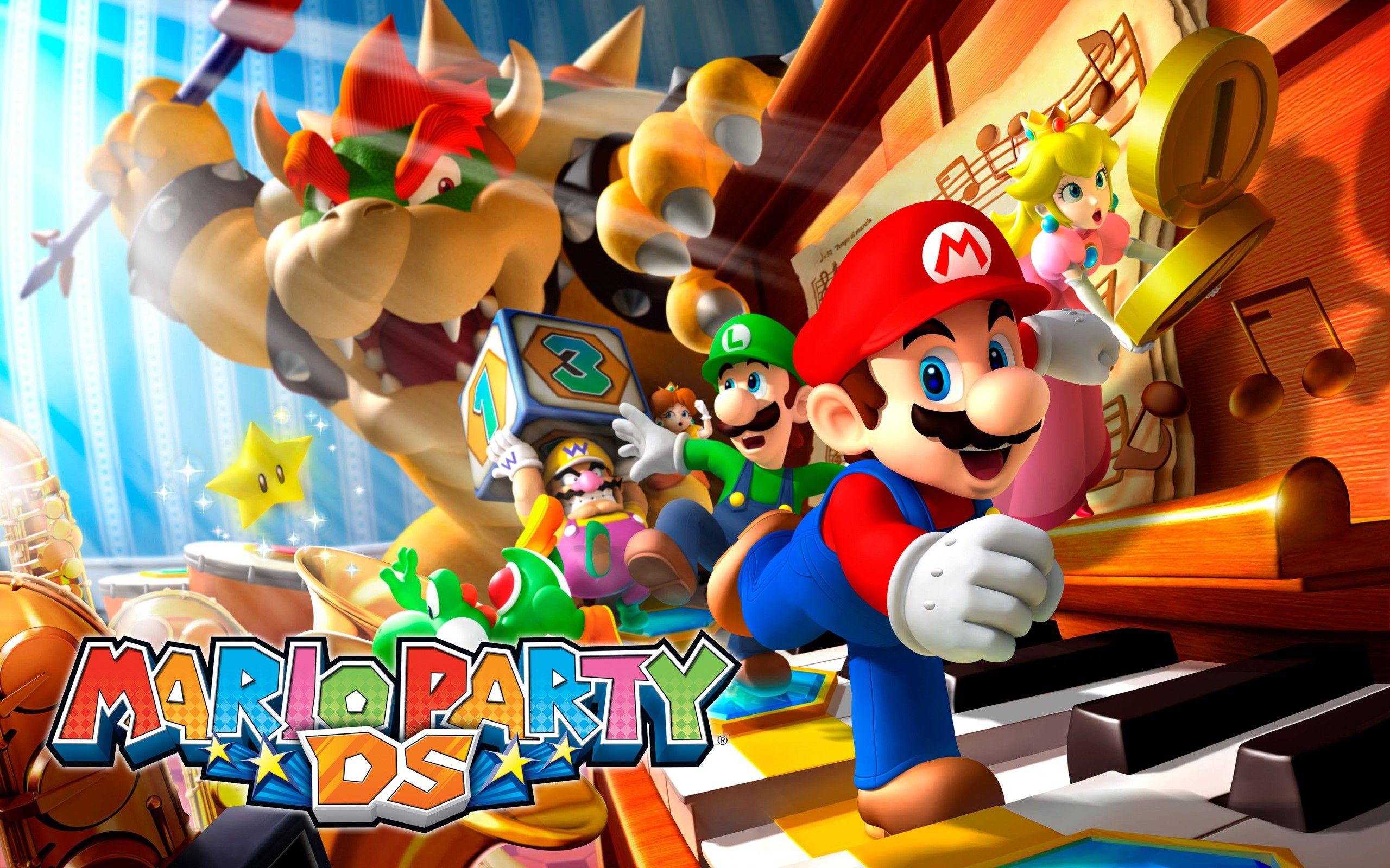 Mario Party Ds HD Wallpaper and Background Image