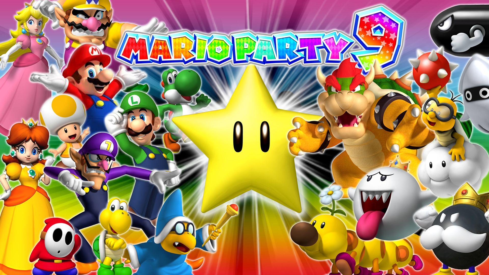 Mario Party 9 Mario Party 8 Super Mario Bros surpass super Mario Bros  nintendo computer Wallpaper png  PNGWing