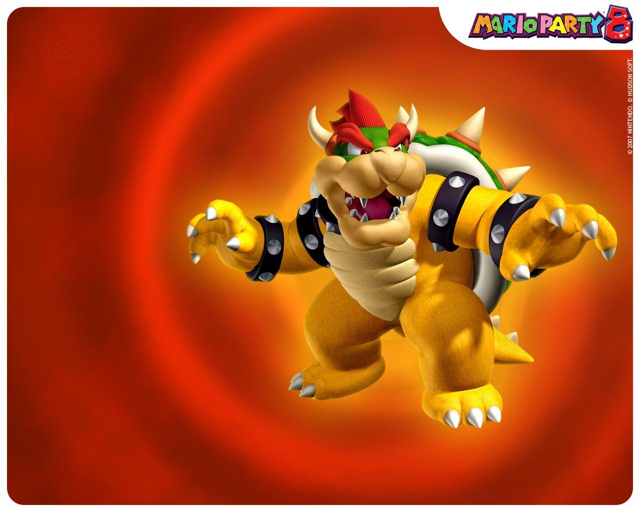 Bowser image Mario Party 8 HD wallpaper and background photo