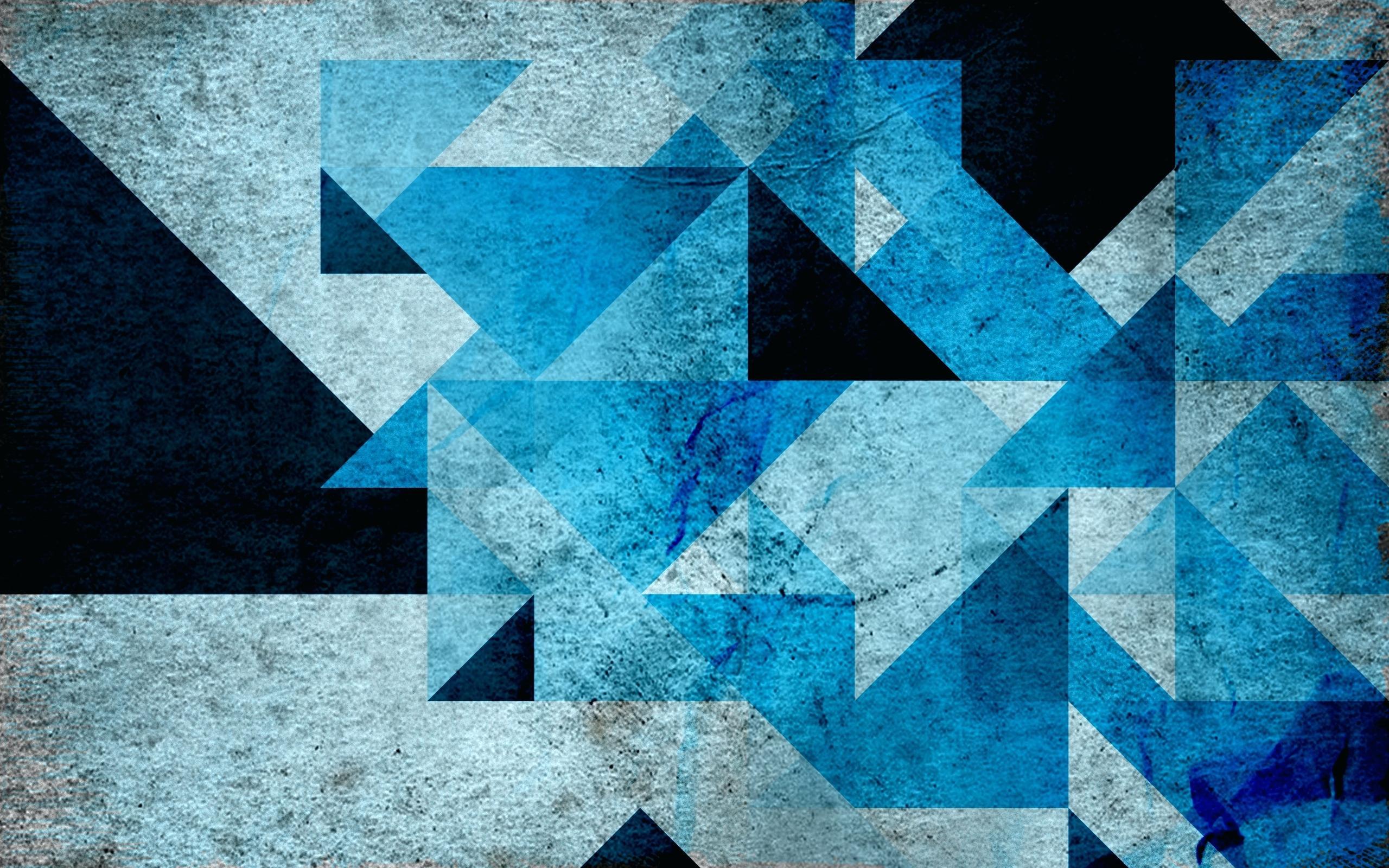 Geometric Wallpaper Blue Gallery Wallpaper