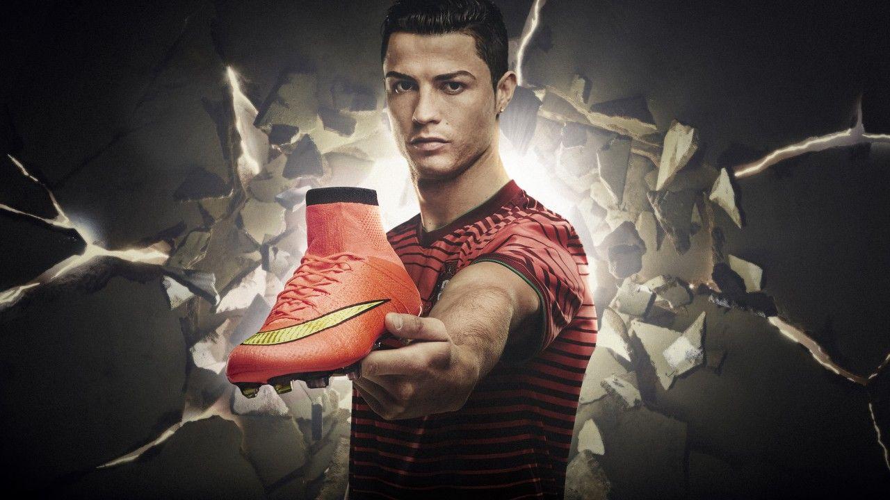Wallpaper Cristiano Ronaldo, Nike Shoes, Mercurial Superfly, HD, 4K