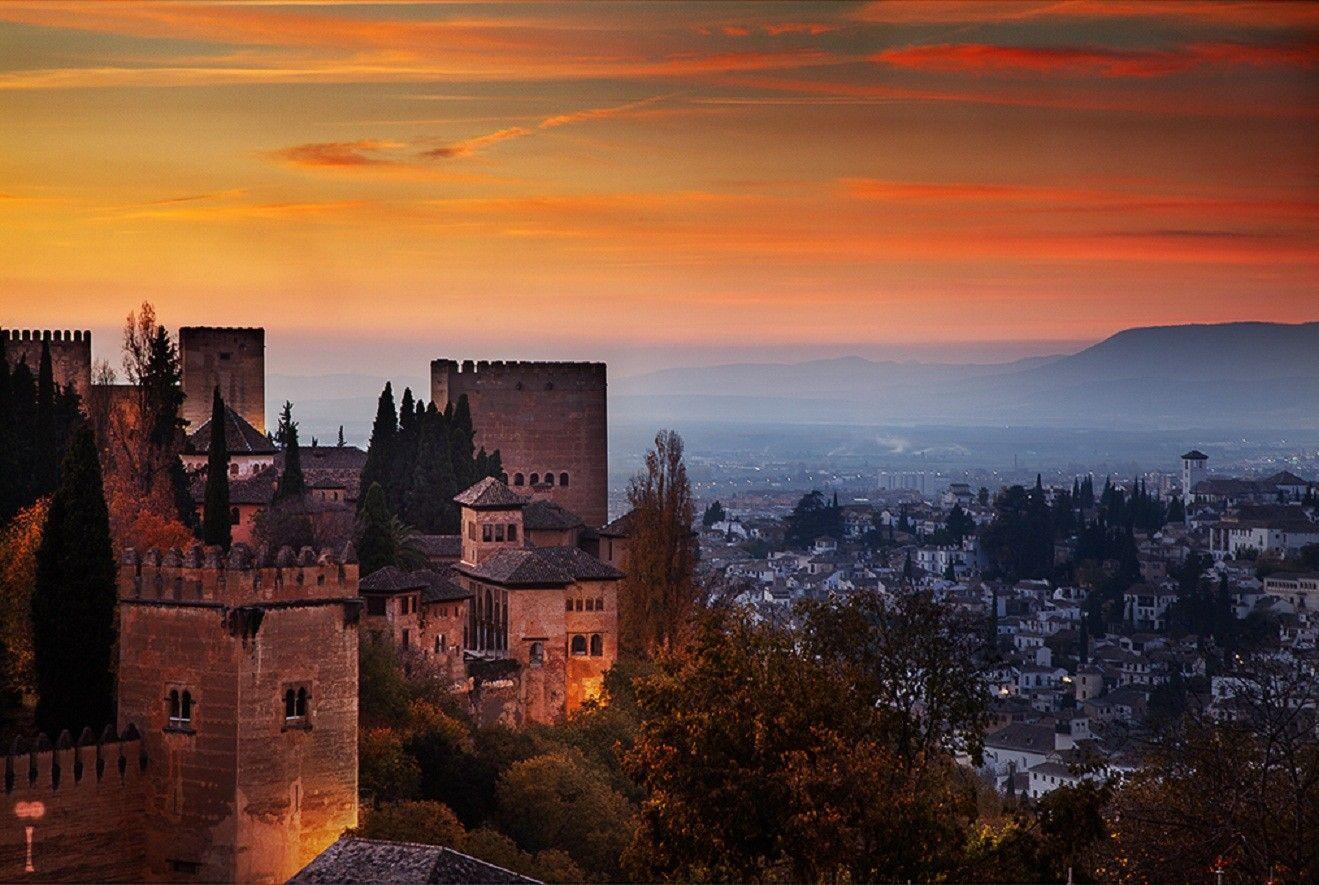 Other: Alhambra Castle Spain Granada Andalusia Fullscreen