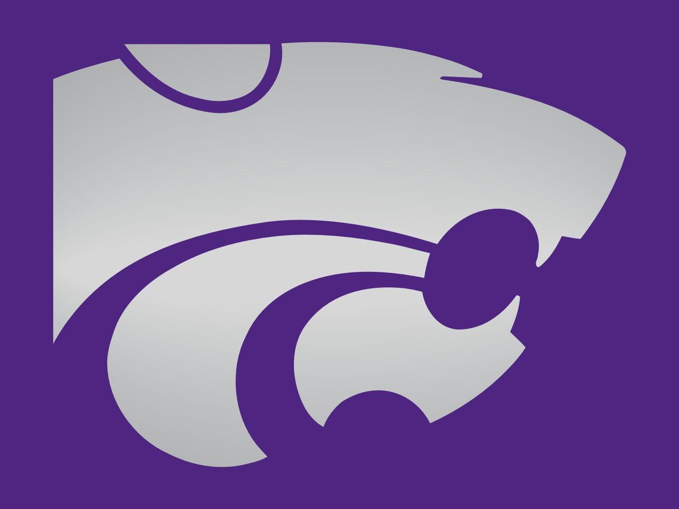 Kansas State Wildcats. College logos. State