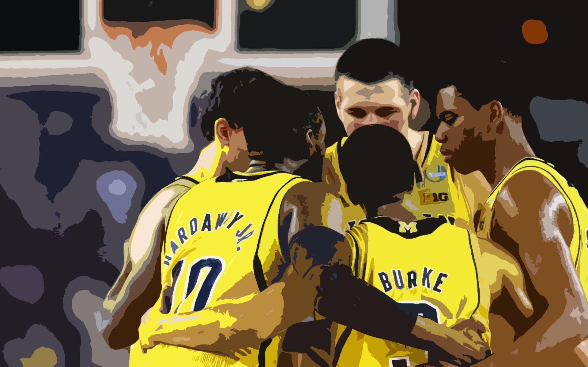 Michigan Basketball Wallpapers Wallpaper Cave