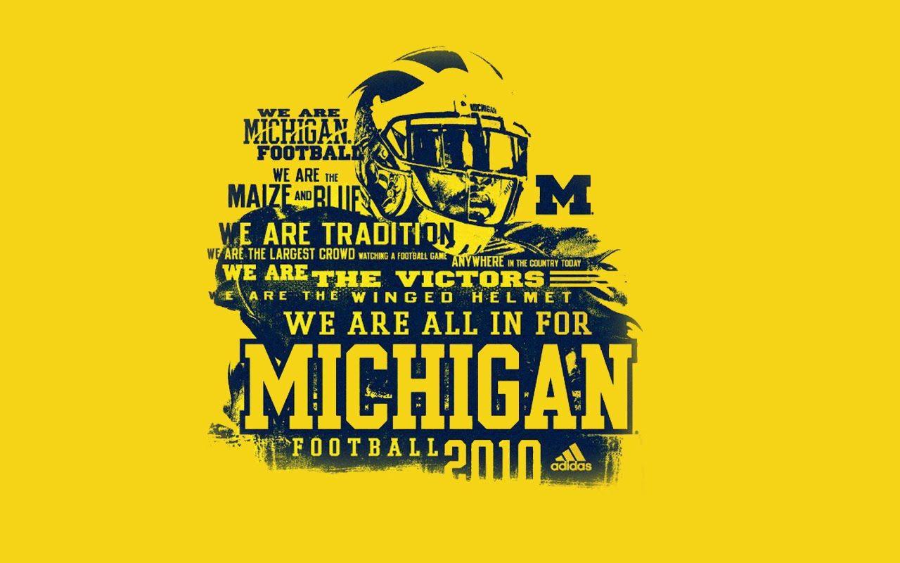 image of michigan football. University of Michigan Football
