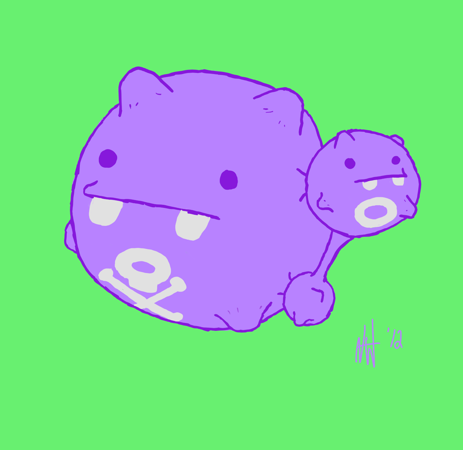 Weezing (colored)