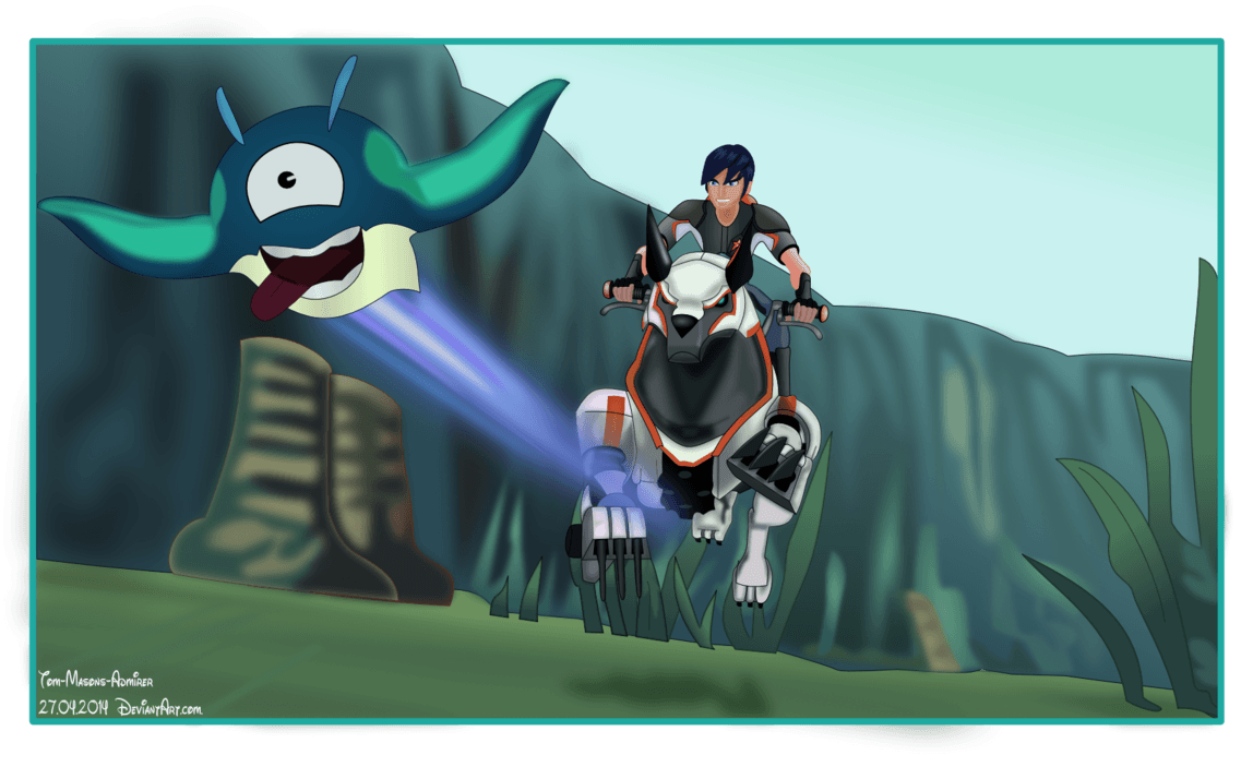 Eli And Bugsy. The Chase By Tom Masons Admirer