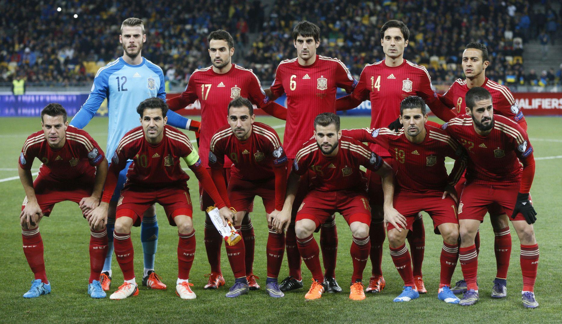 Spain National Football Squad 2016 Wallpaper. HD Wallpaper