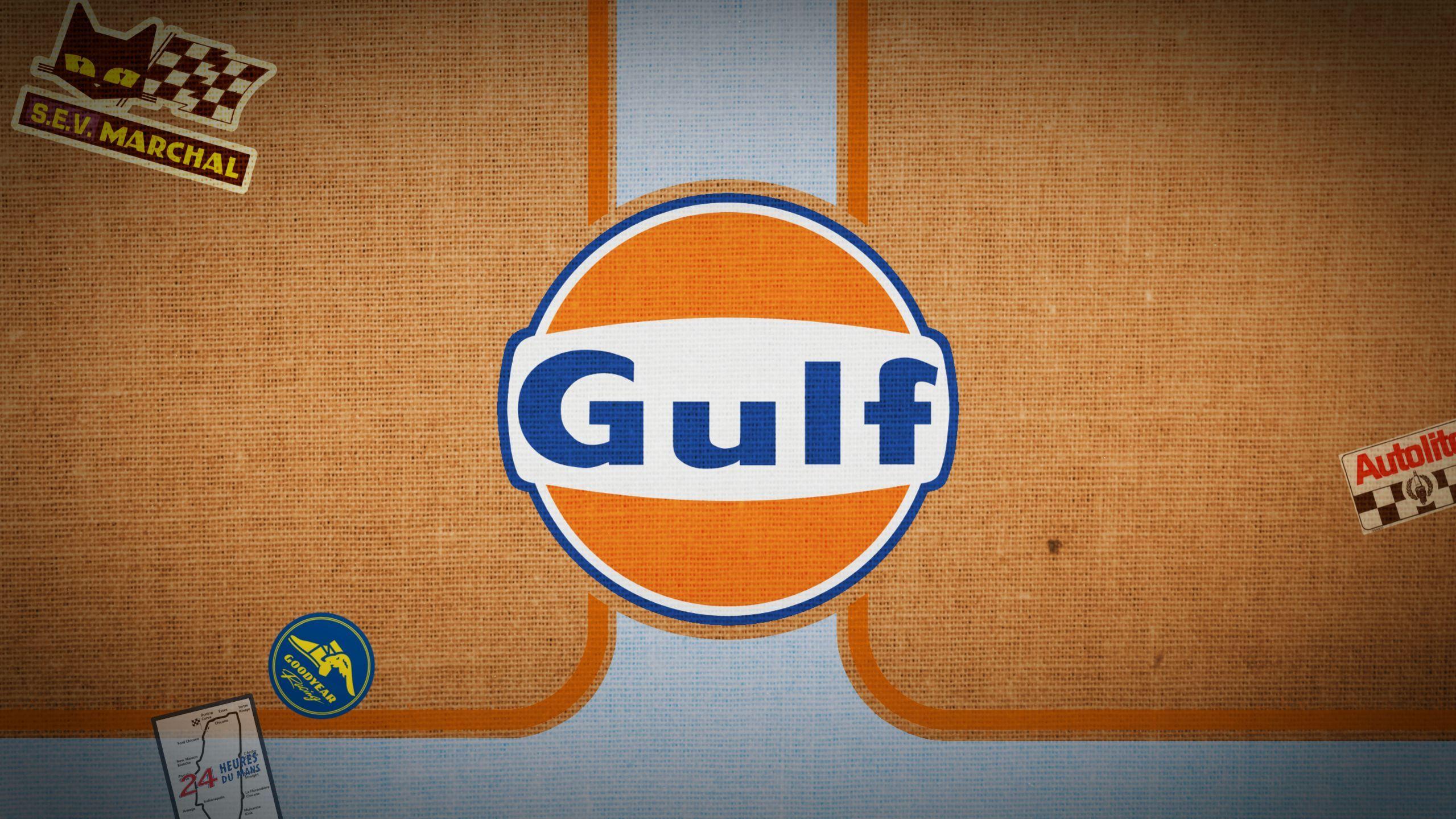 Gulf Racing Le Mans themed wallpaper I just got done making