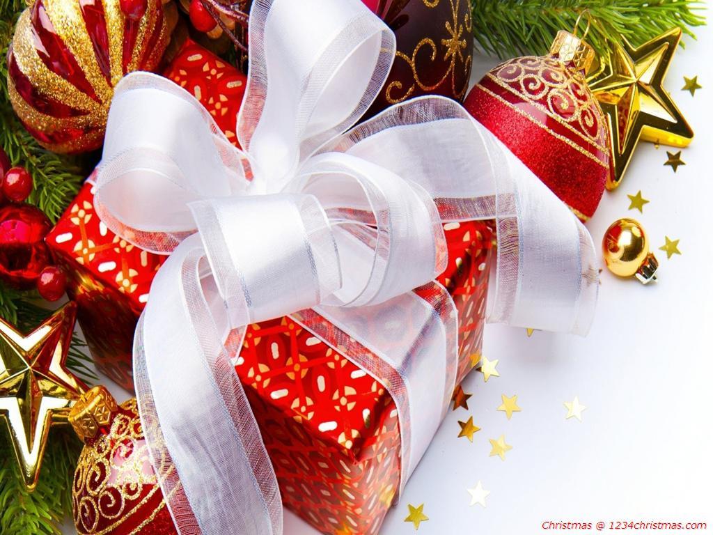 Christmas Gifts / Presents Wallpaper for FREE Download