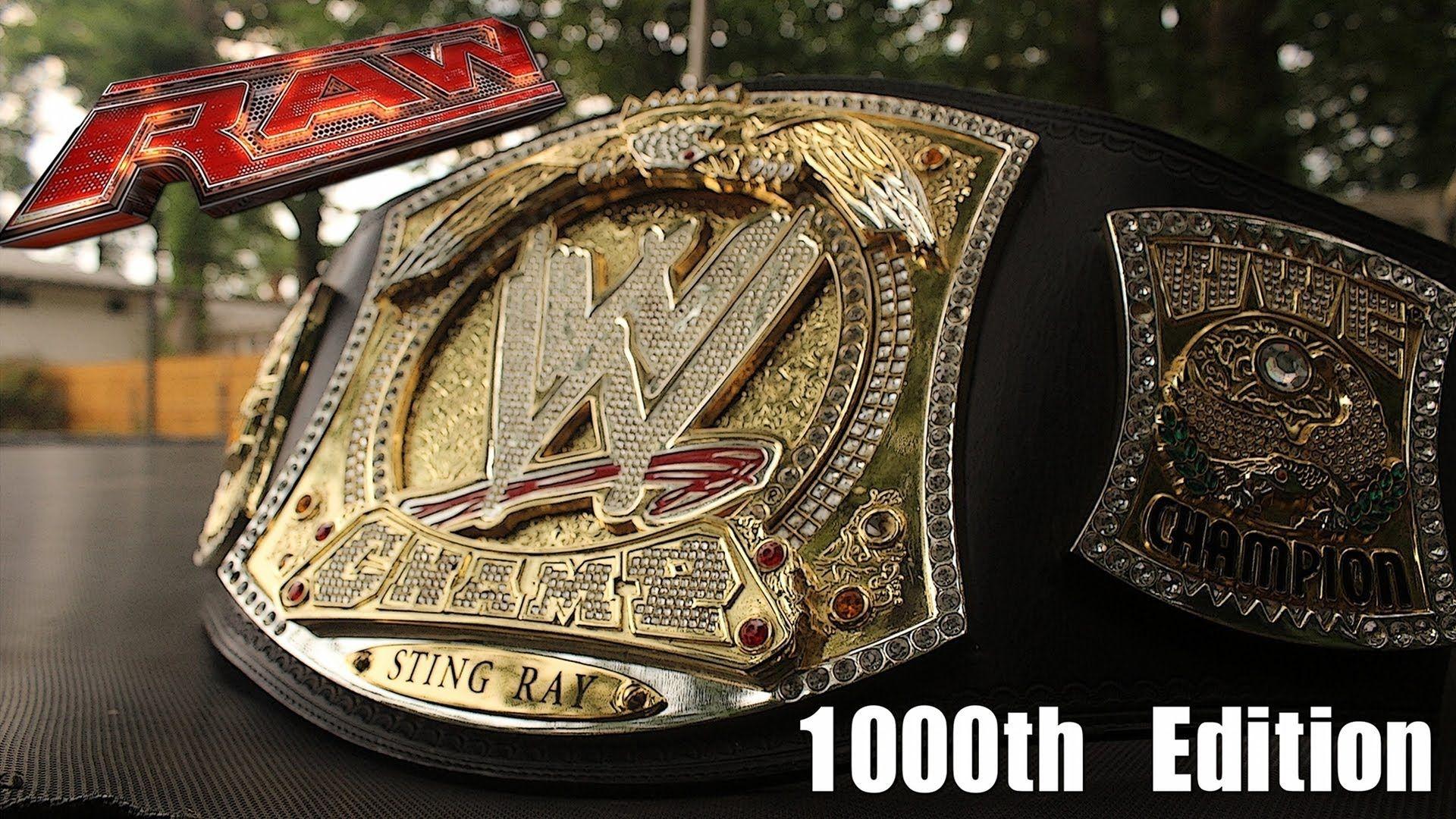 WWE Championship Deluxe Spinner Look: Raw 1000 Edition