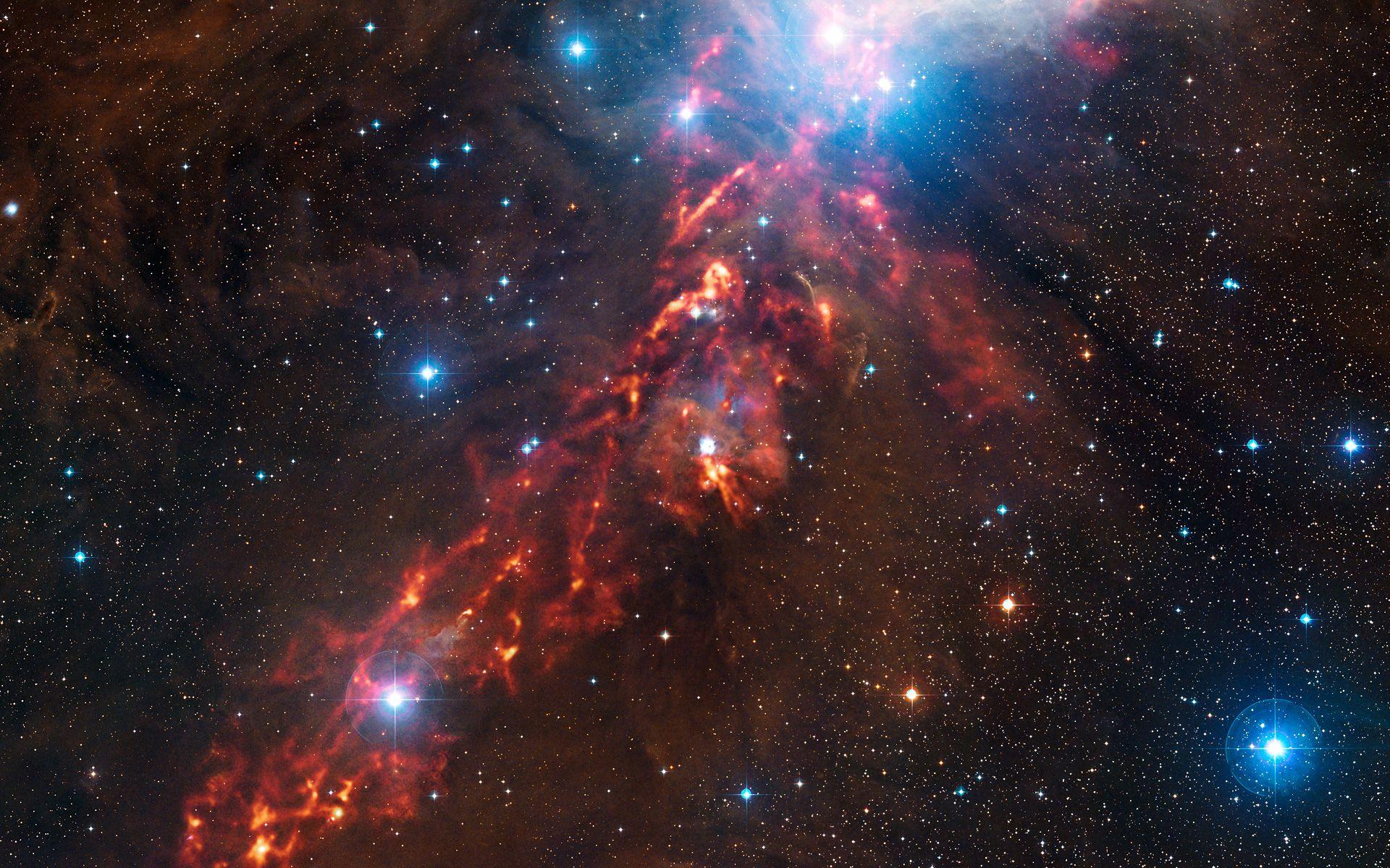 An APEX view of star formation in the Orion Nebula wallpaper