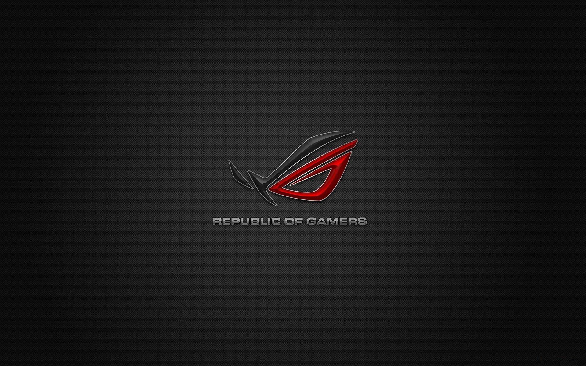 Asus logos republic of gamers windows logo wallpaper