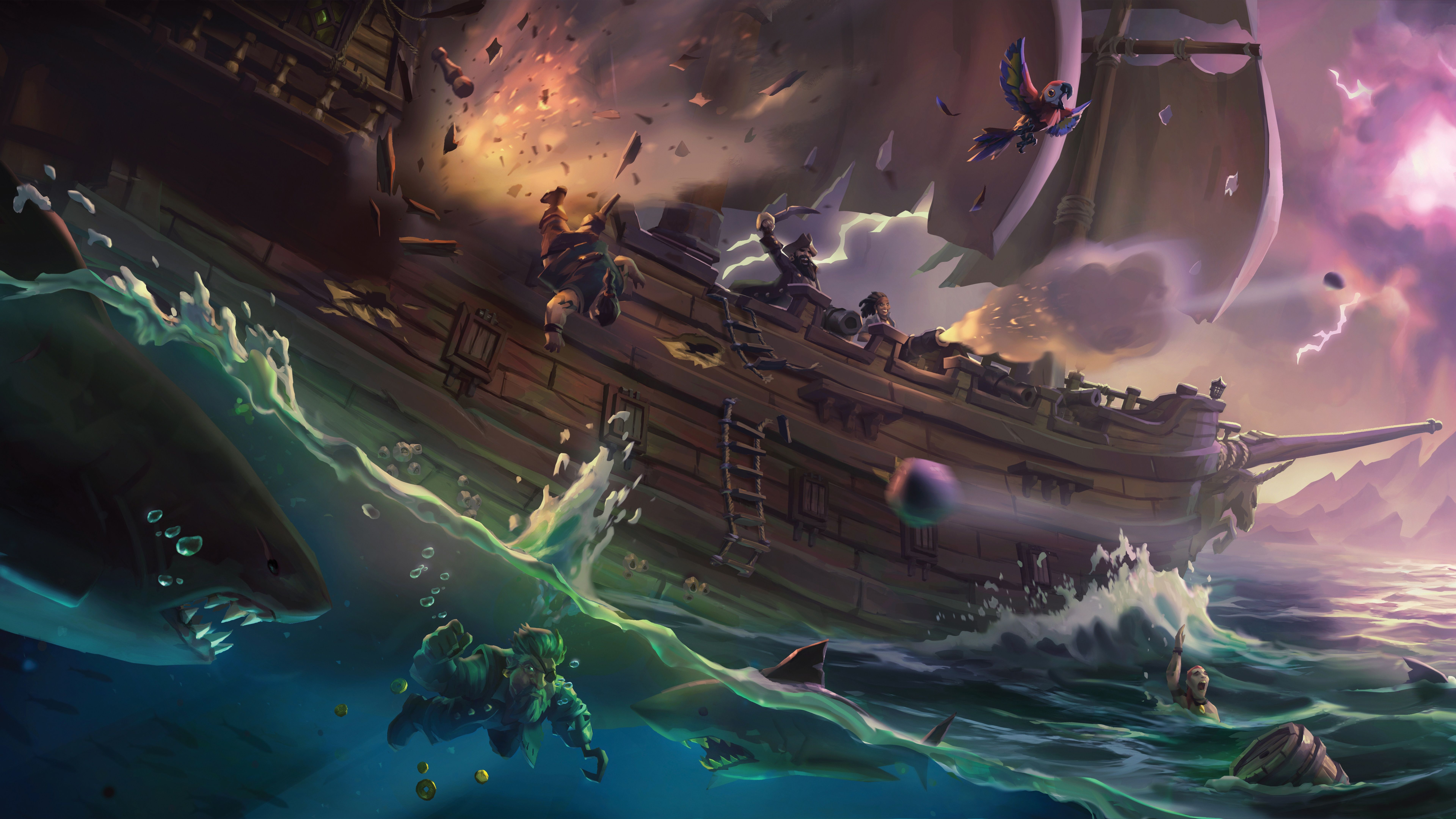 21 Sea Of Thieves HD Wallpapers