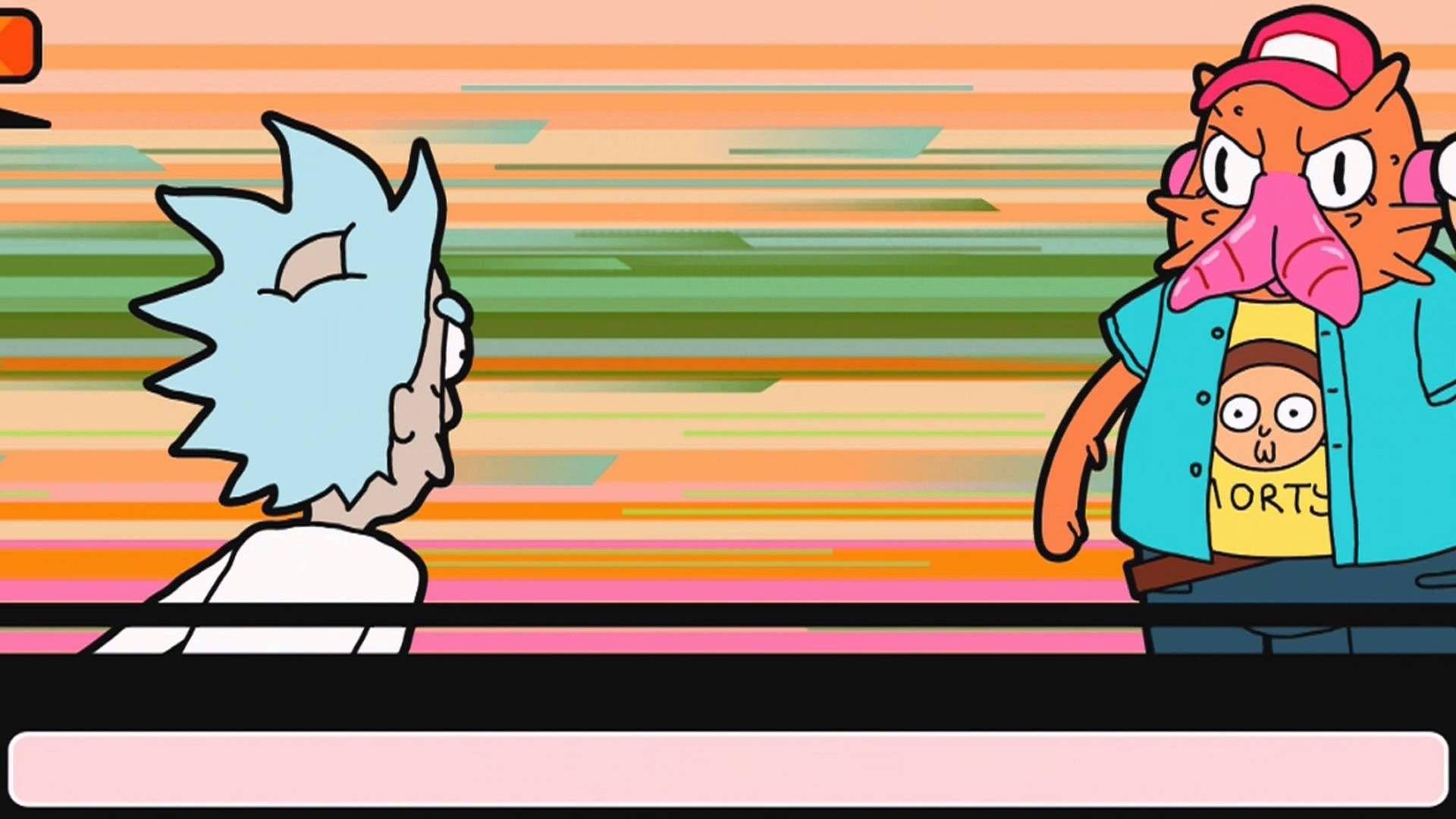 rick and morty pocket mortys pic HD and morty
