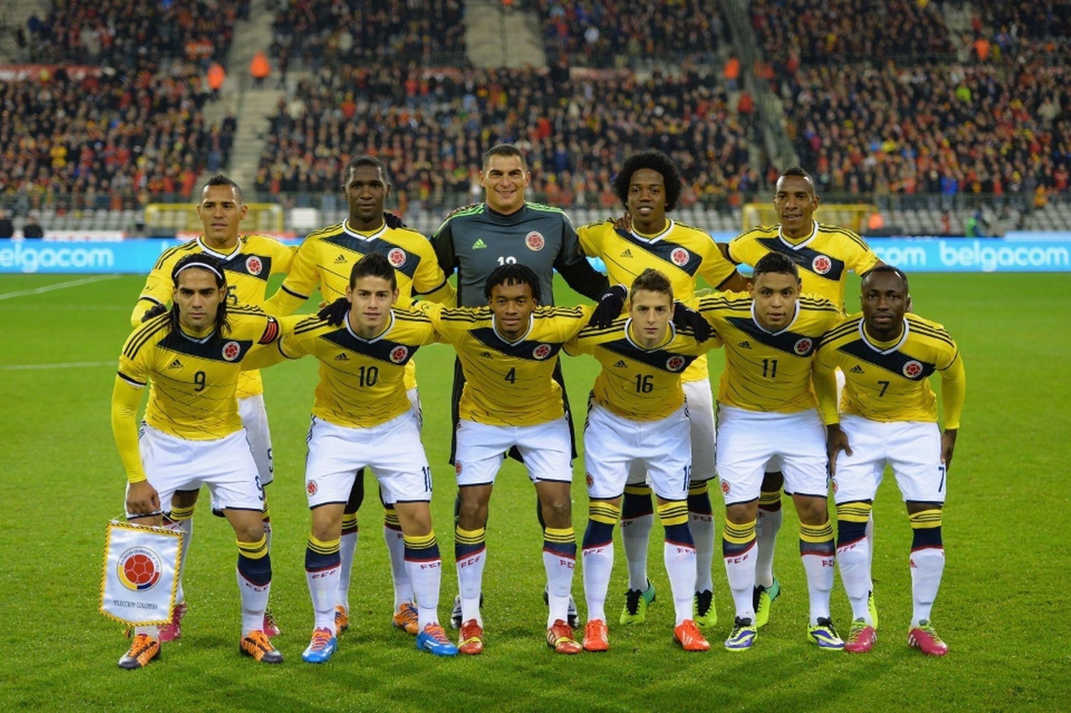 Colombia team football cup world players national squad fifa russia lineup colombian friendly international france nations 21st qualification wc road