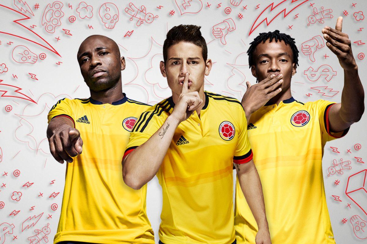 Colombia's new Copa America home kit from adidas is fire