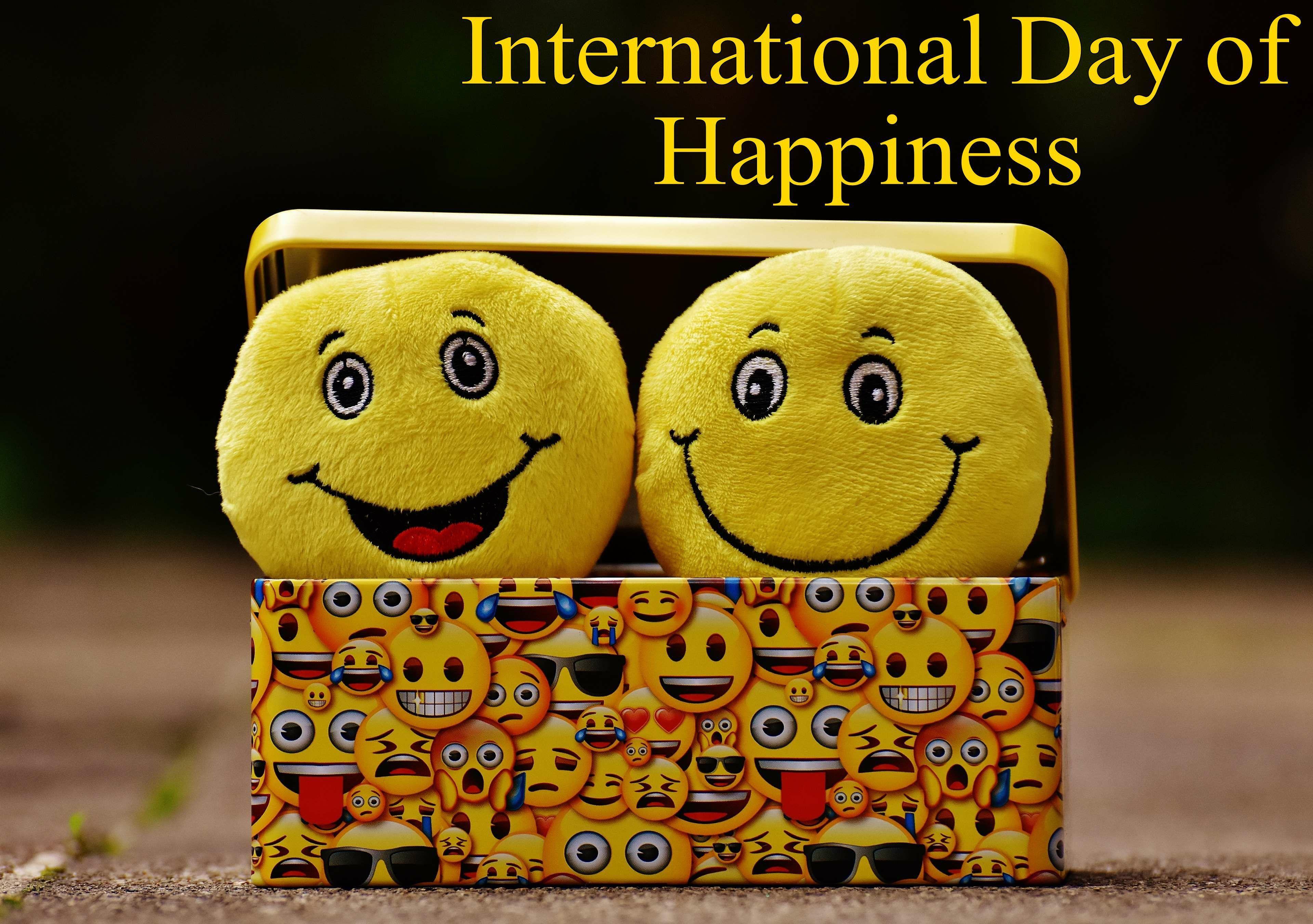 International Day Of Happiness Full HD Wallpaper