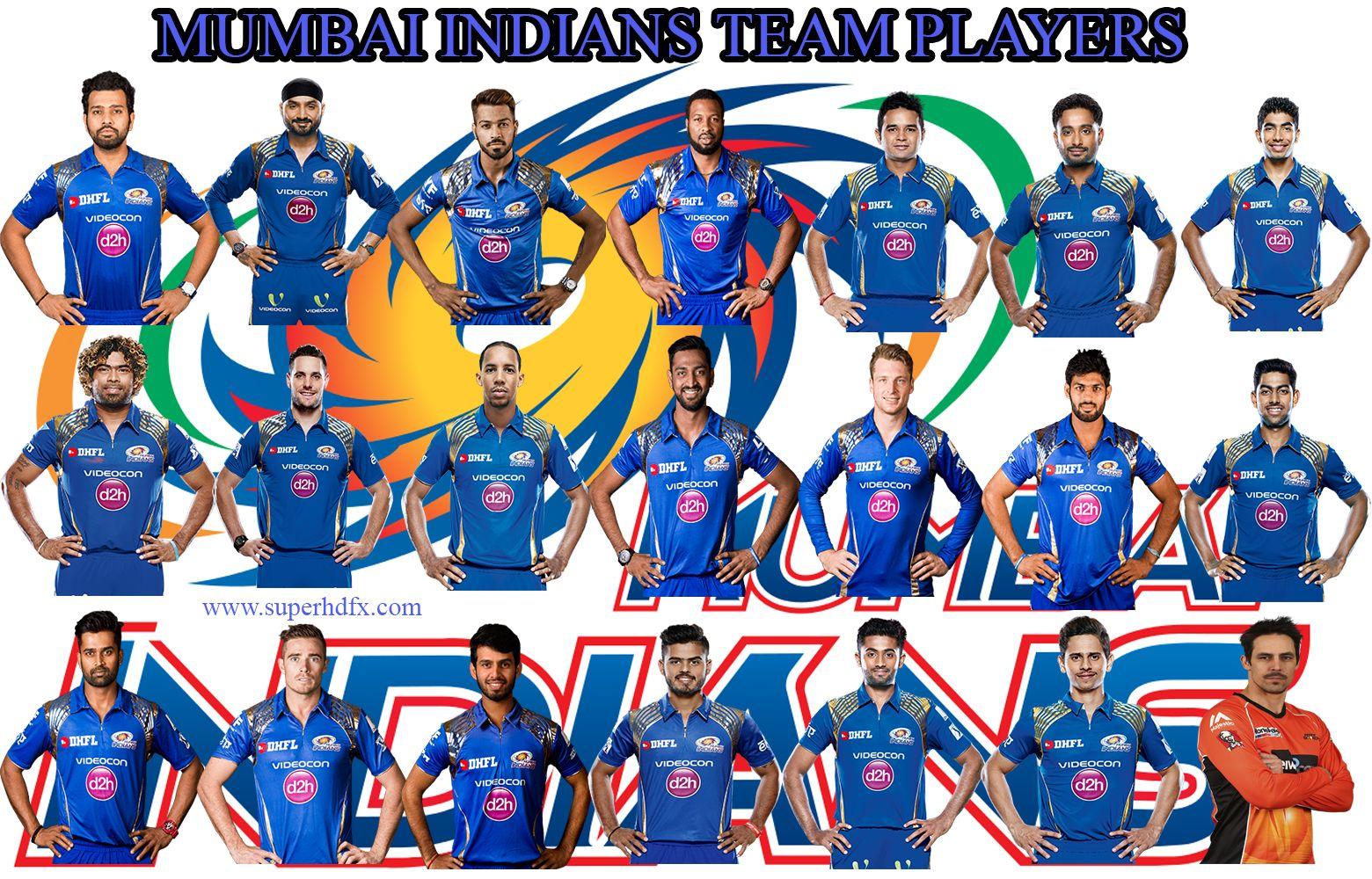 IPL 2017 Mumbai Indians Team Players