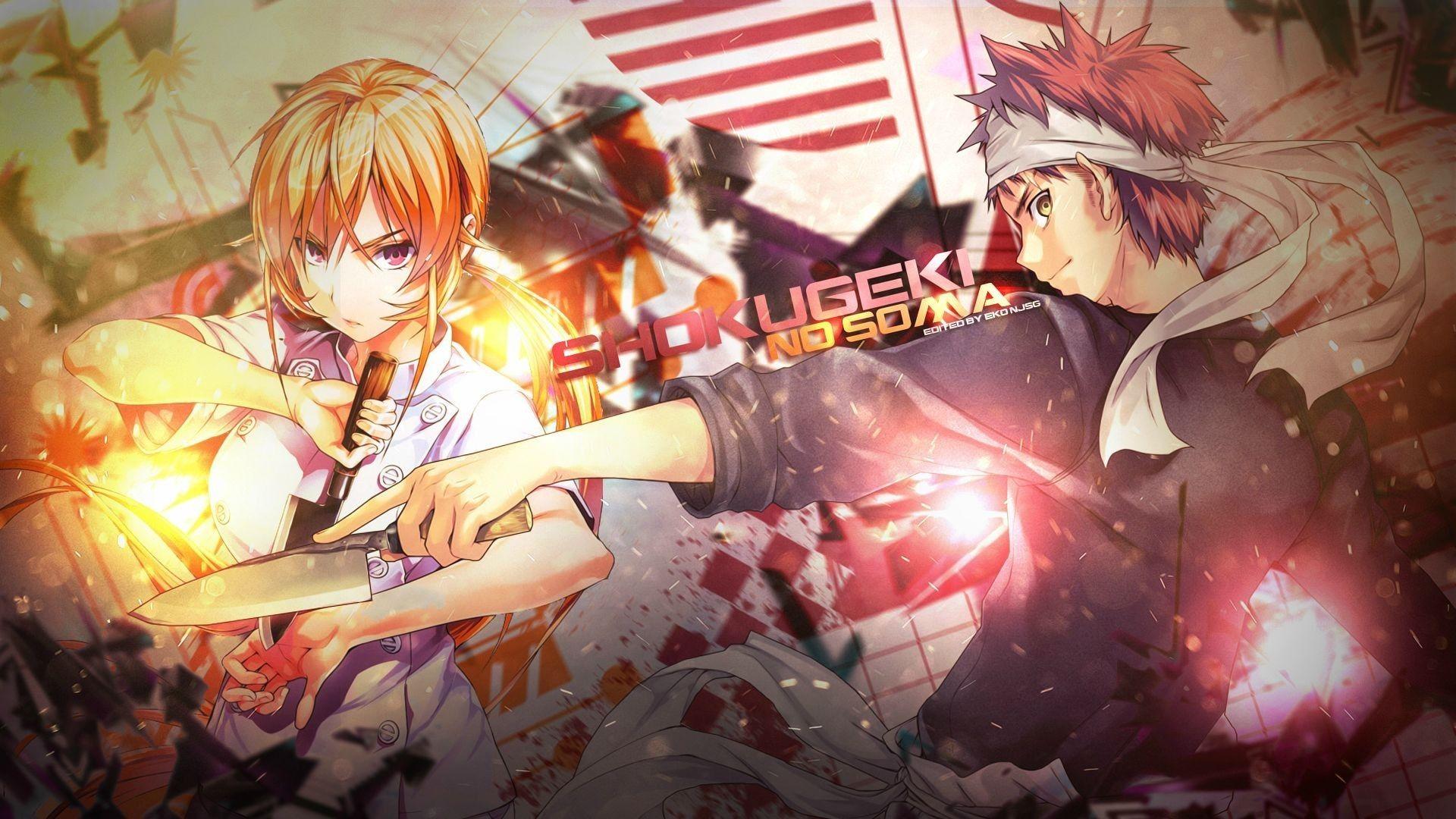 Anime Wallpaper 1920x1080 Shokugeki no Souma. shoukegi no souma