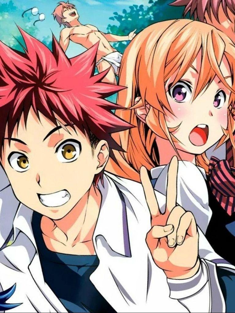 Anime Food Wars: Shokugeki No Soma (768x1024) Wallpaper