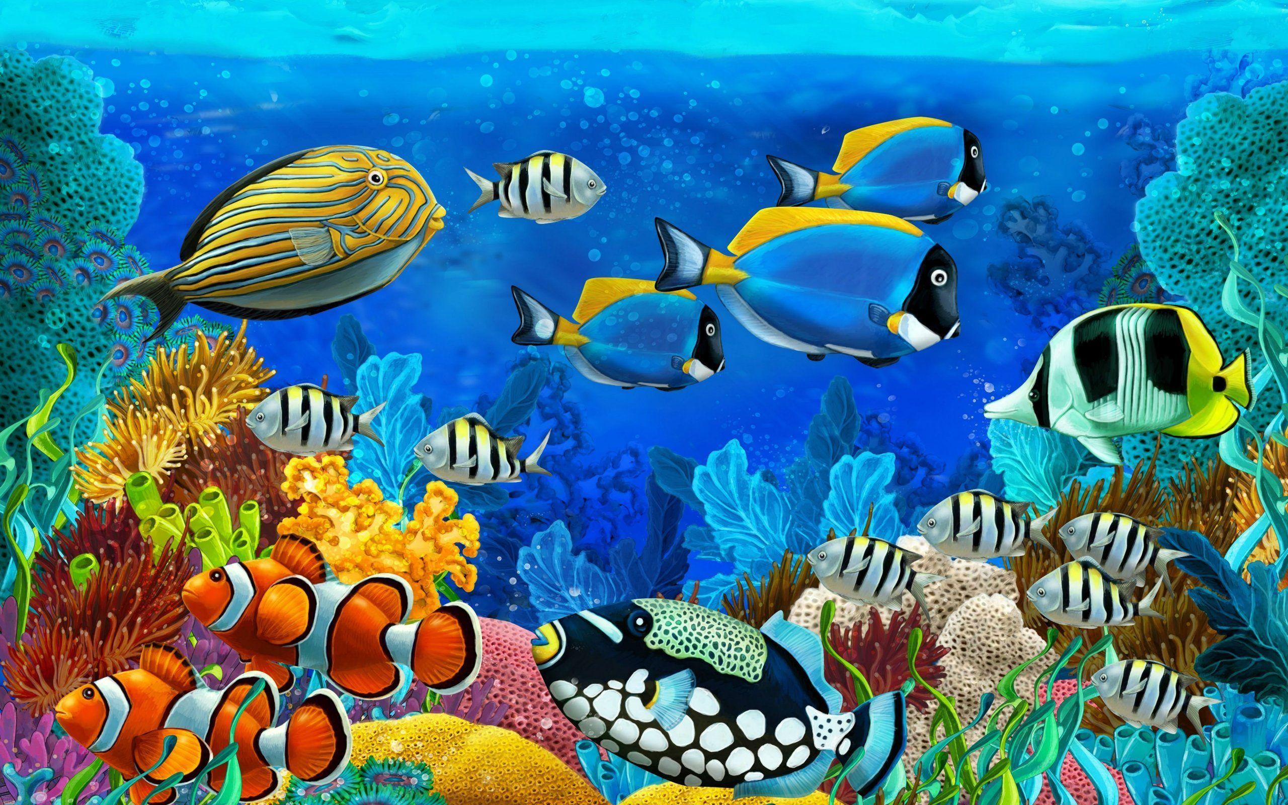 HD Ocean Sea Life Wallpaper, Widescreen Wallpaper Of Ocean Sea