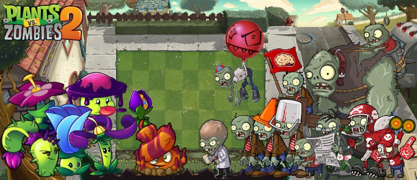 Plants vs Zombies 2 Modern Day Wallpapers by PhotographerFerd on.