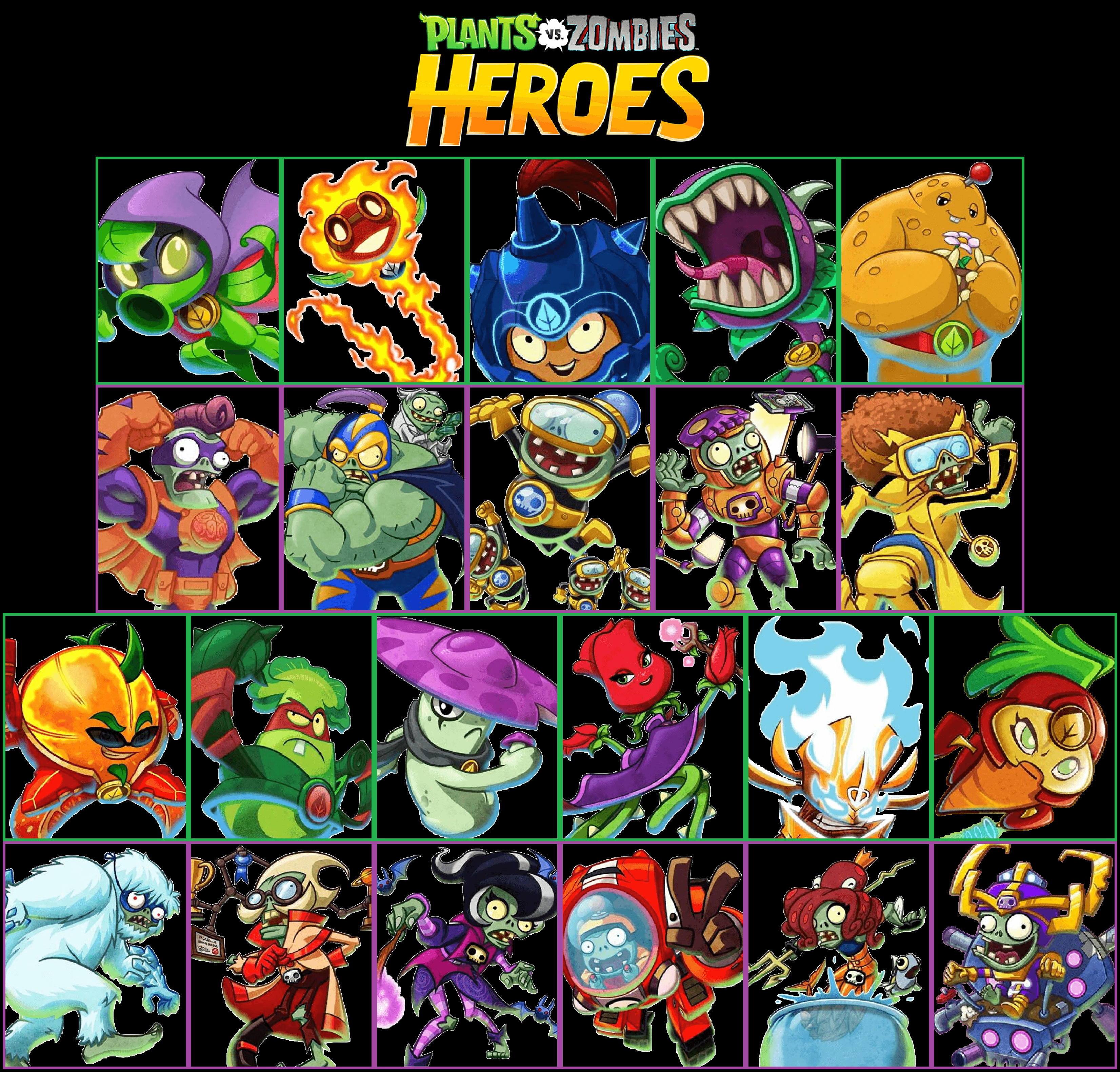 Фото plants vs zombies heroes