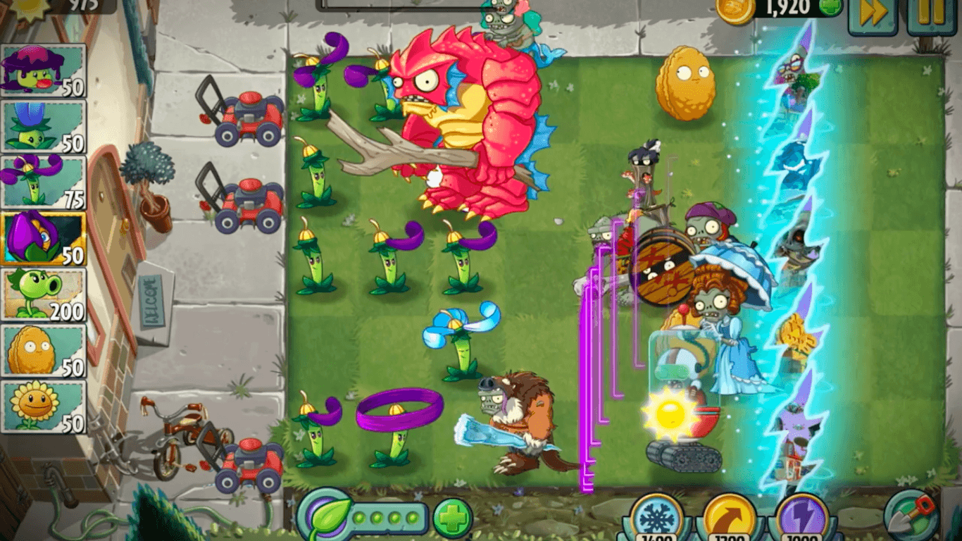 to the future: Plants vs. Zombies 2 returns to Modern Day
