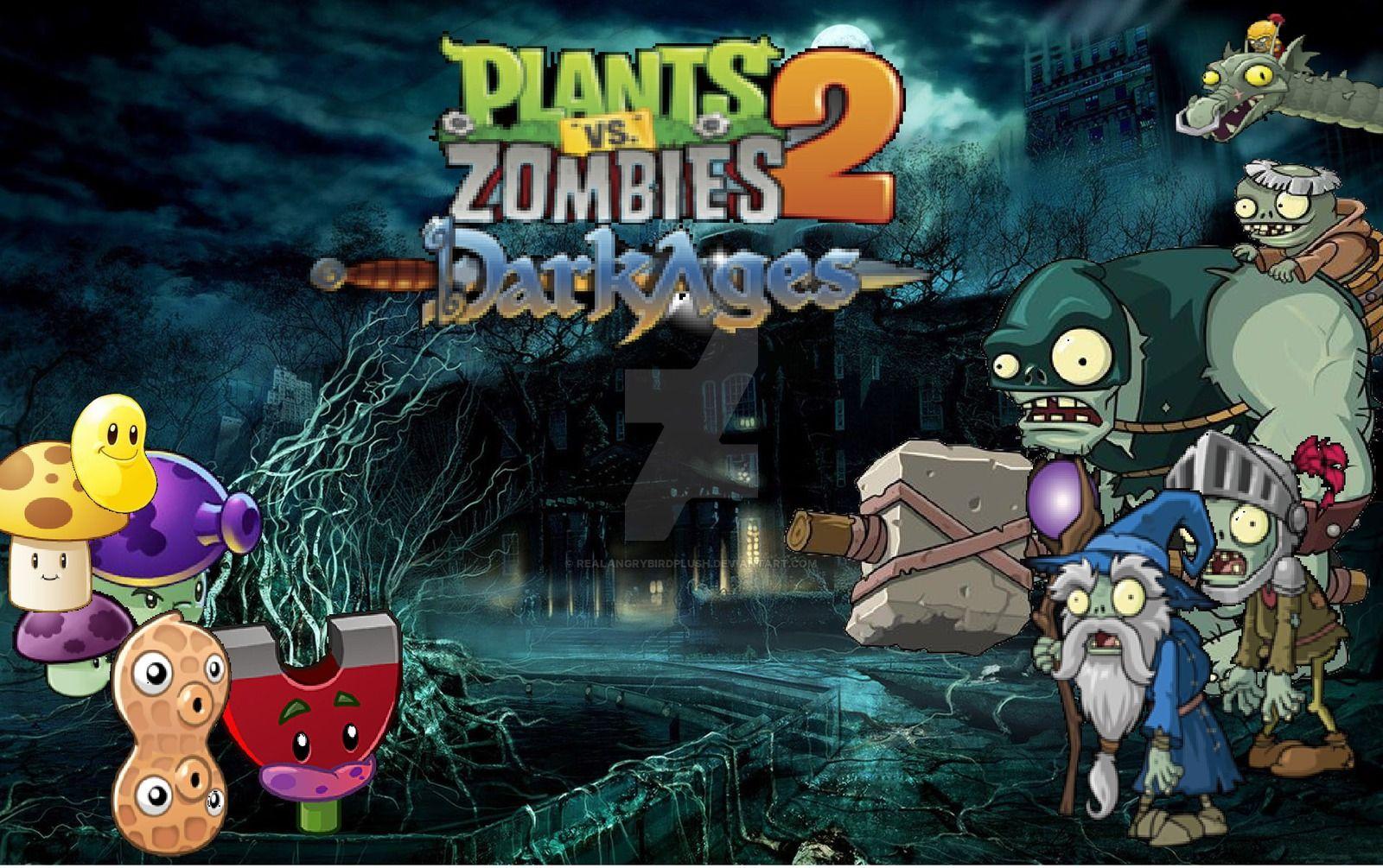 plants vs zombies background scene