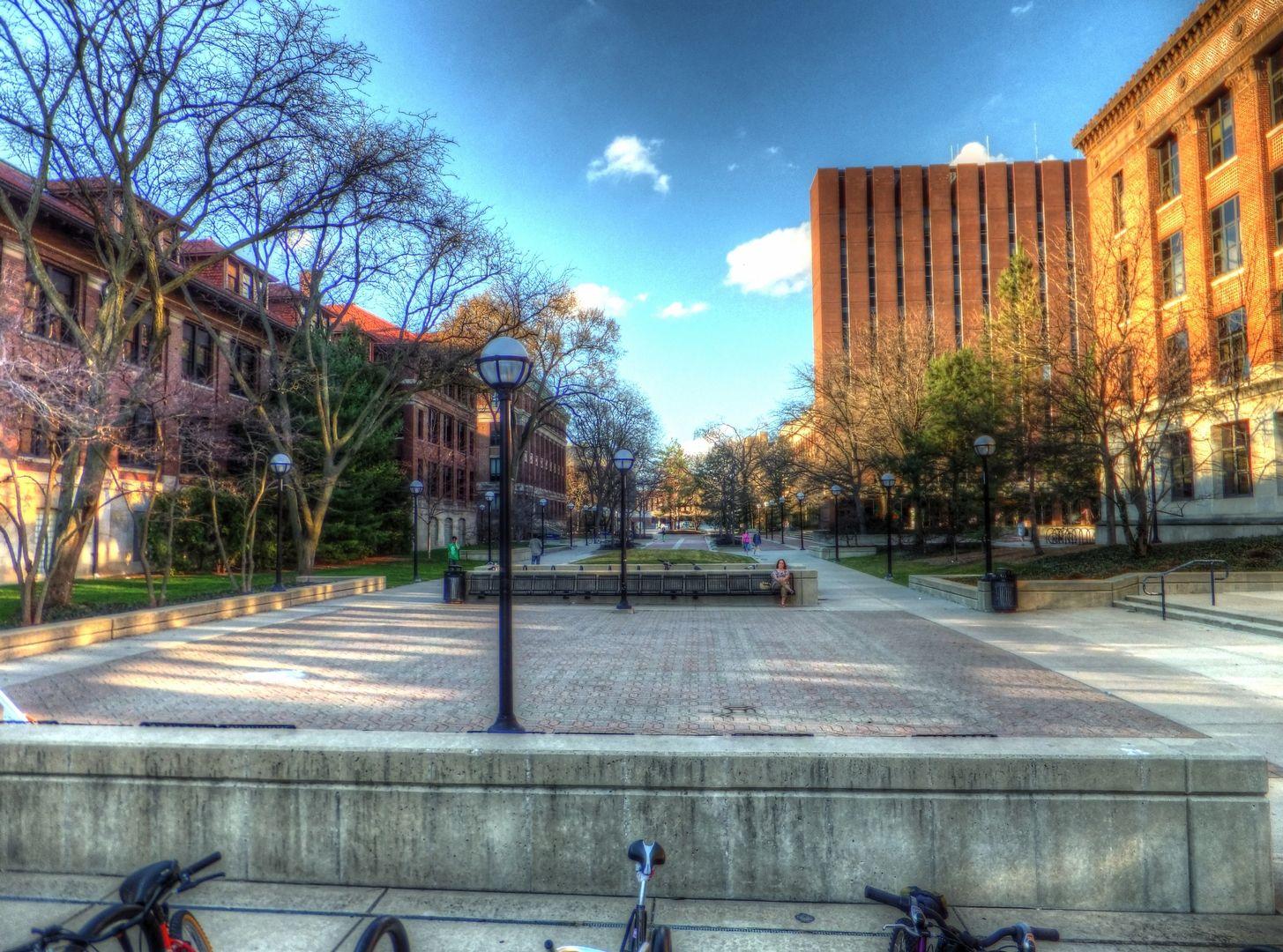 USA University of Michigan Campus Cities