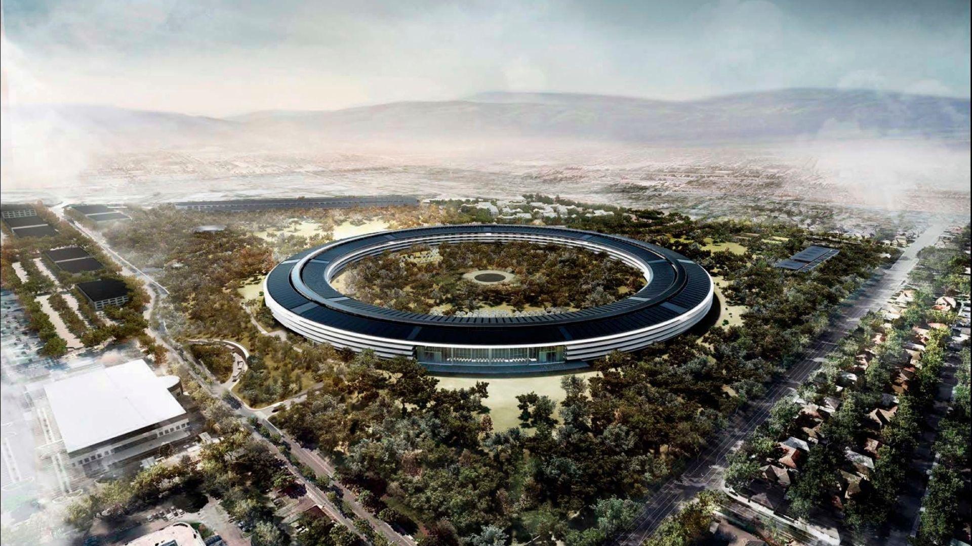 Download Apple Spaceship Campus Wallpaper