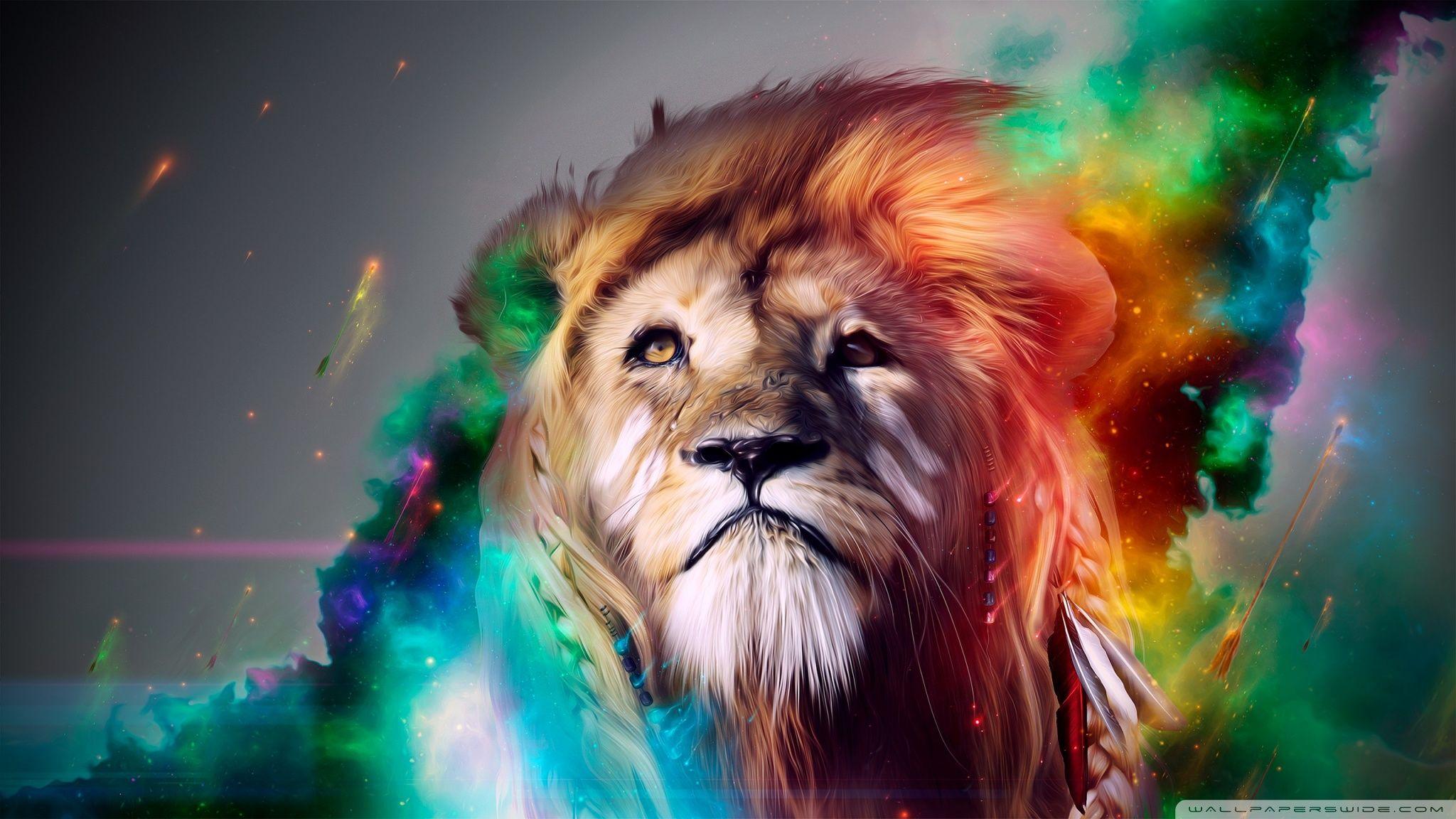 Beautiful Lion ❤ 4K HD Desktop Wallpaper for 4K Ultra HD TV