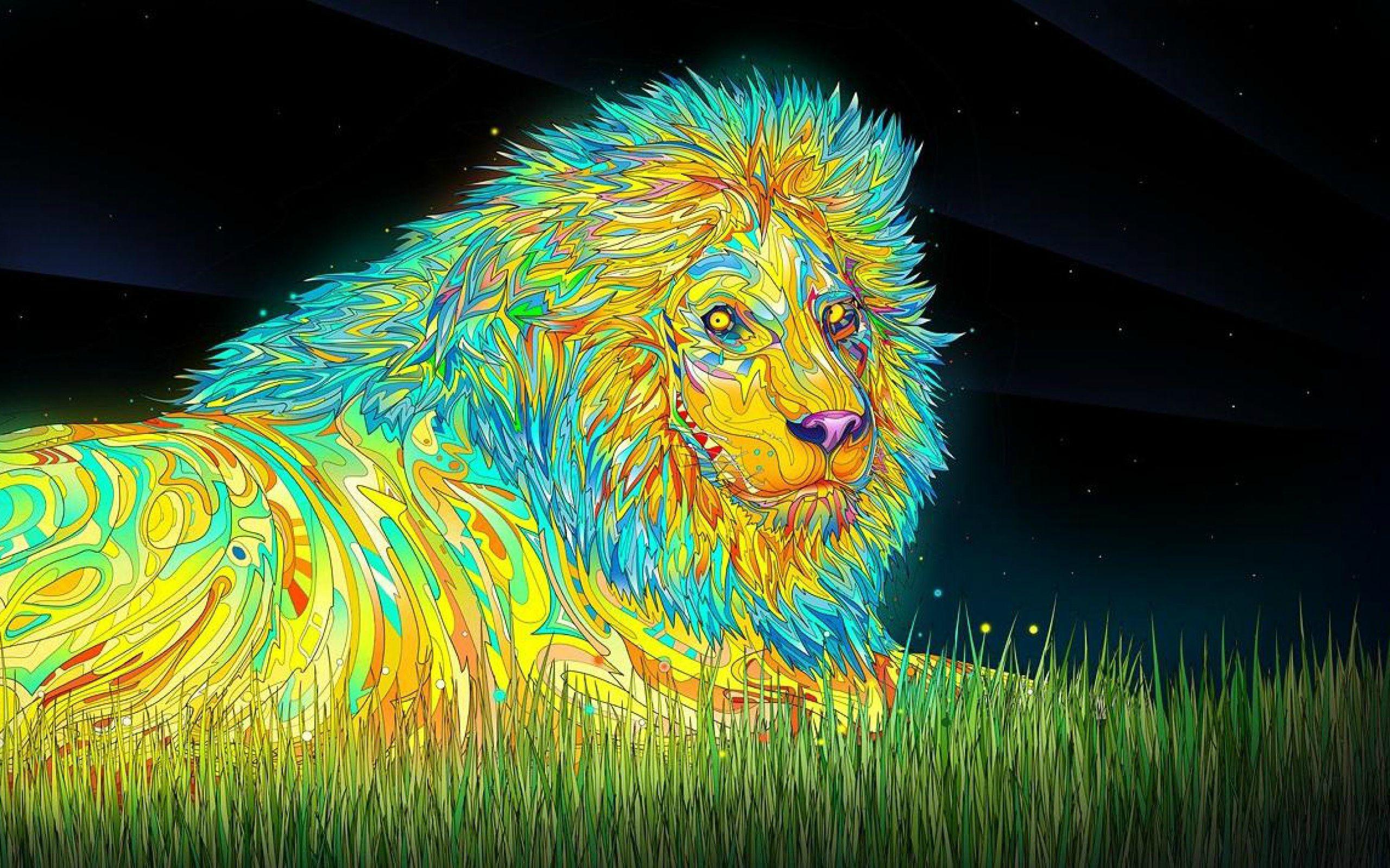 Rainbow Lion Wallpaper, Best & Inspirational High Quality
