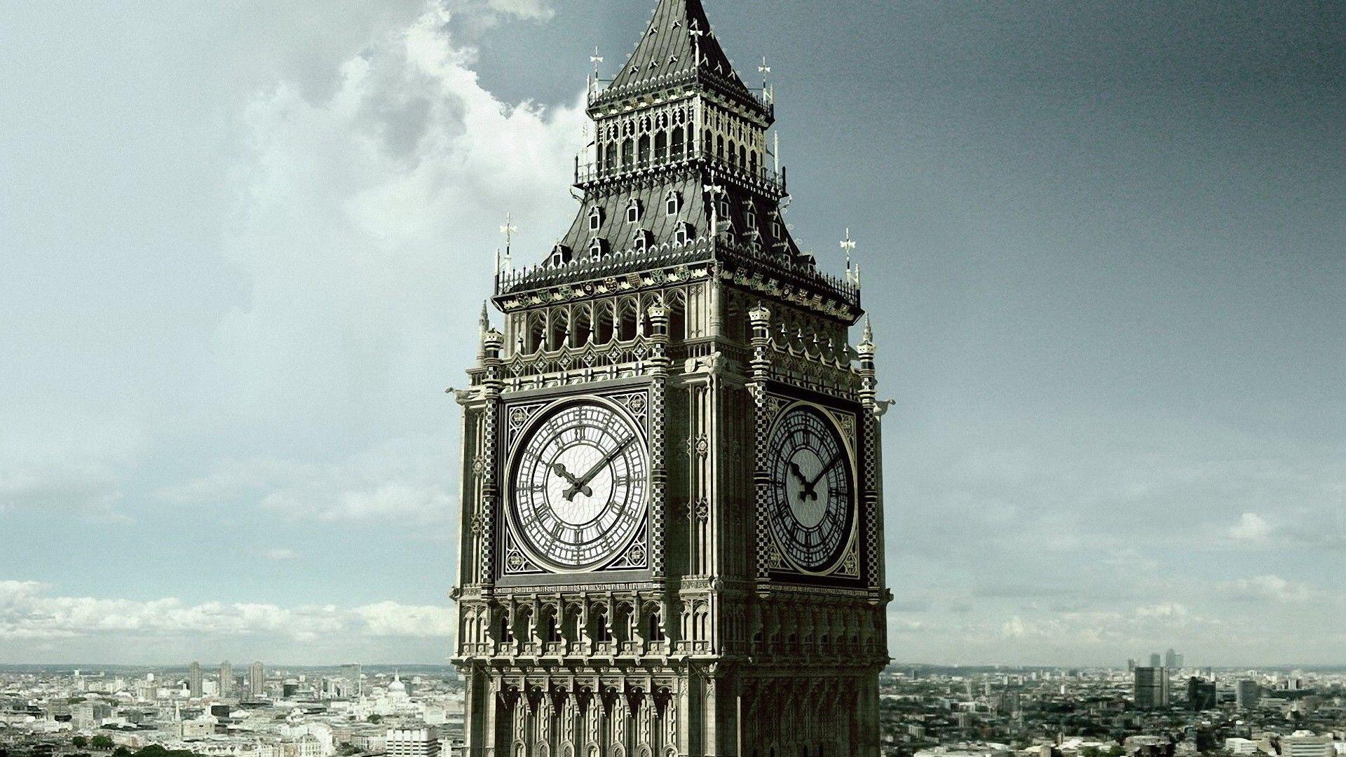 England, Britain, London, Big Ben, clock tower wallpaper
