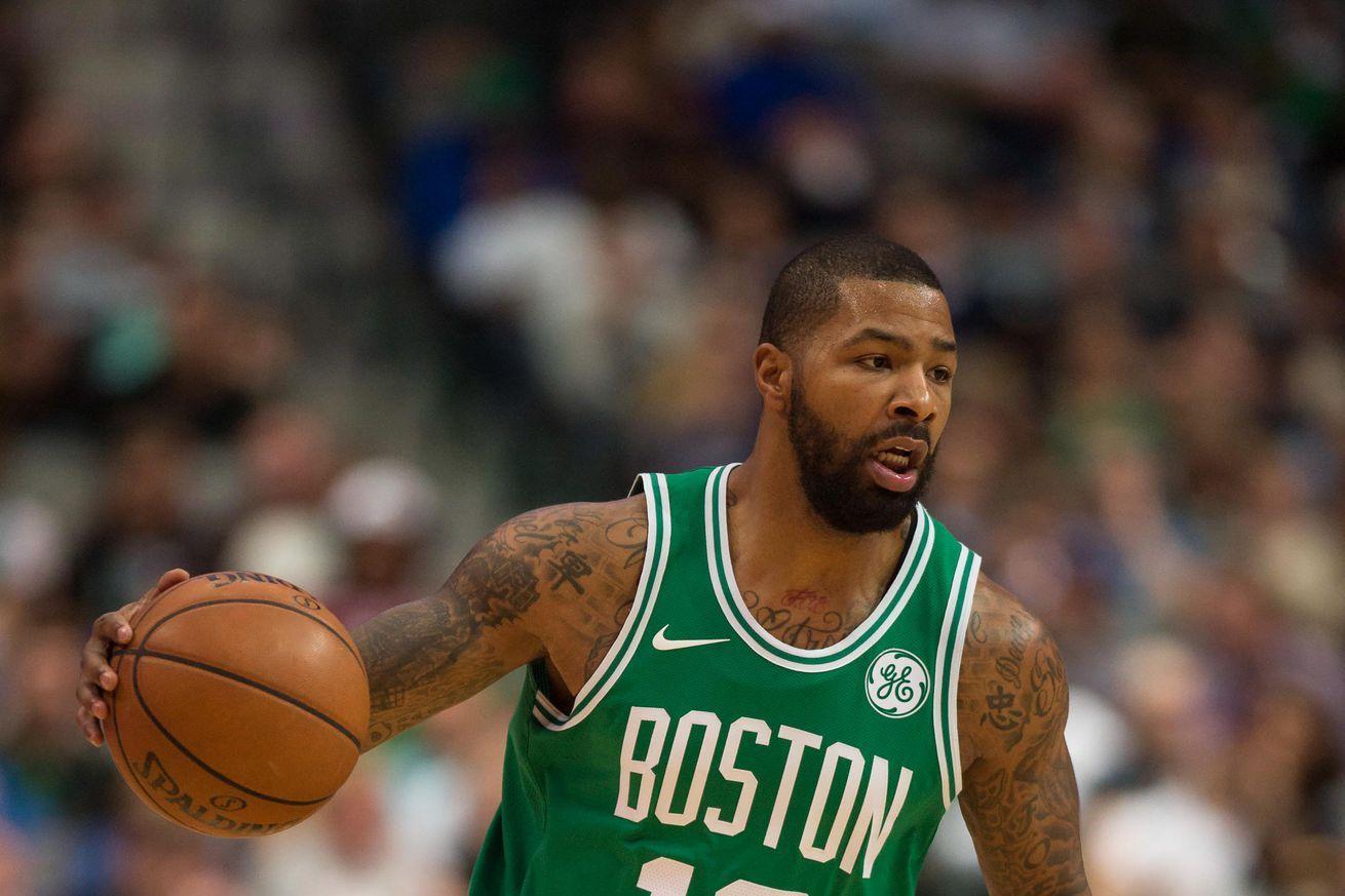 Marcus Morris should be coming off the Boston Celtics bench. NBA