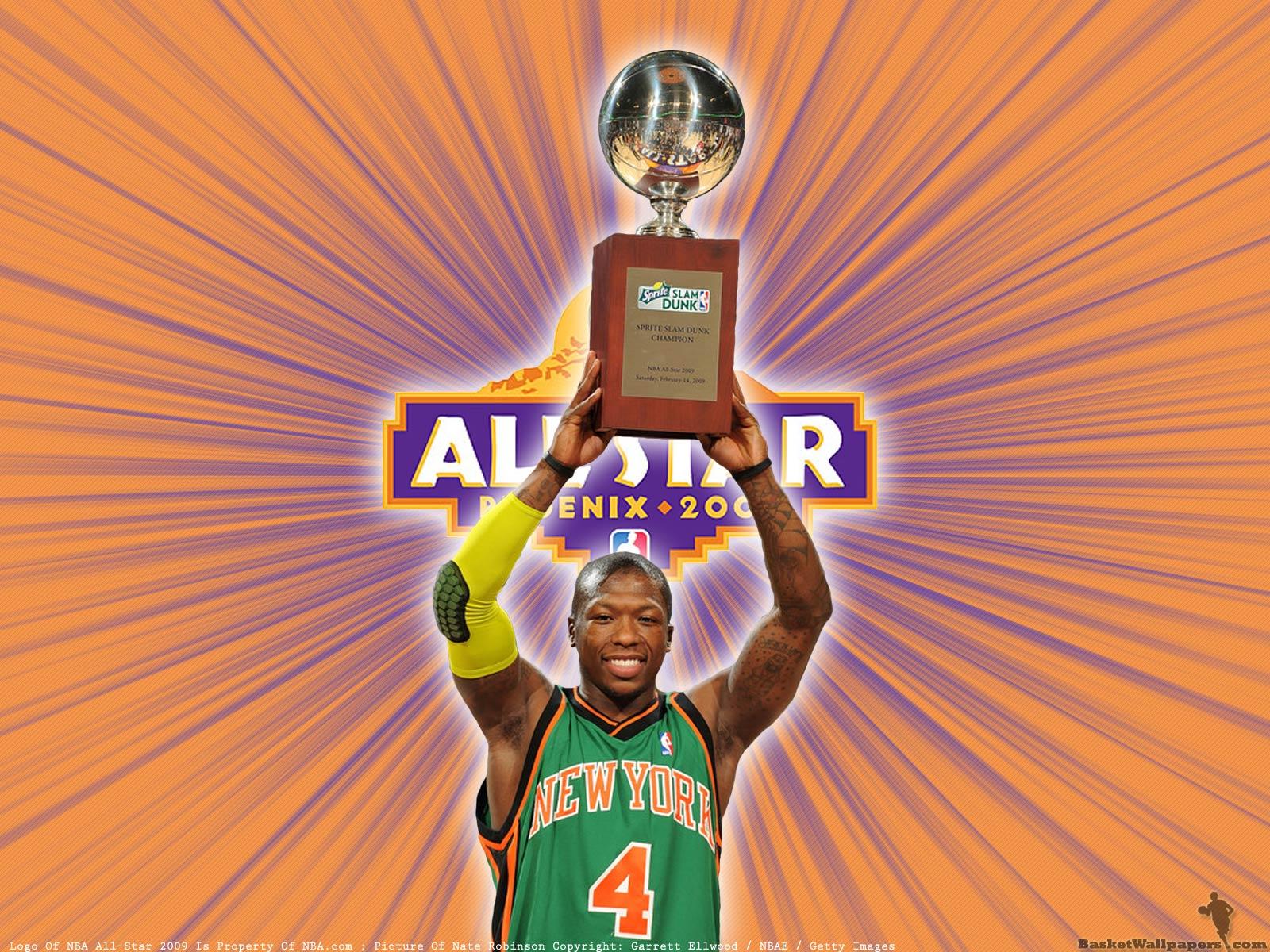 Nate Robinson 2009 Slam Dunk Champion Wallpaper. Basketball