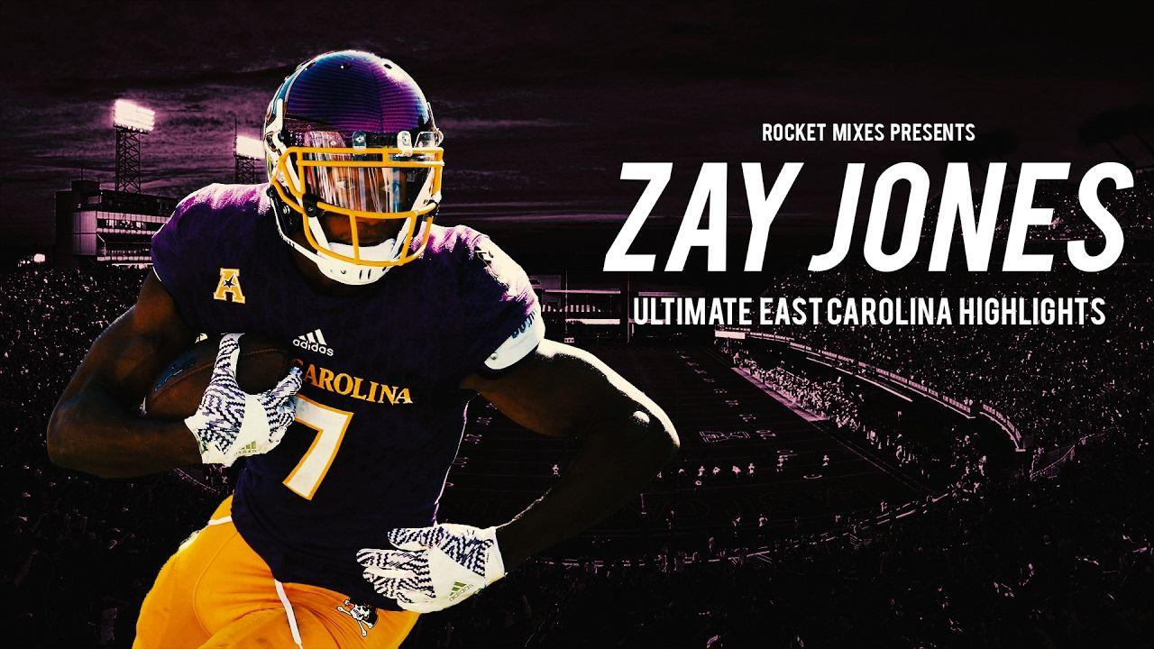 Download Zay Jones Black Raiders Jersey Wallpaper