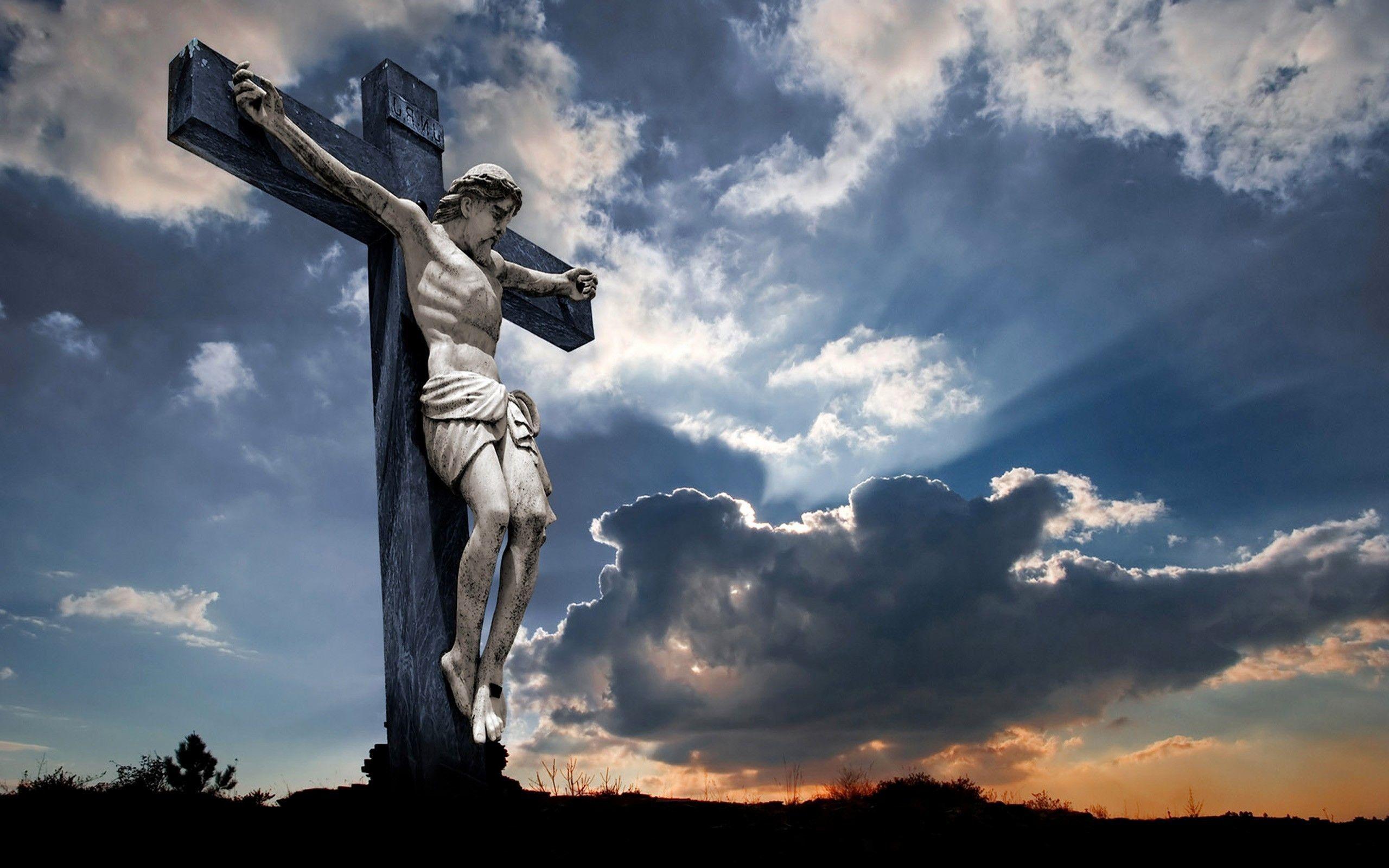 Christ Jesus On The Cross Wallpapers Wallpaper Cave
