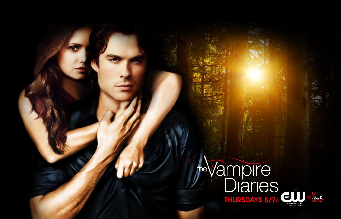 the vampire diaries season 1 posters. TVD. 4 season poster