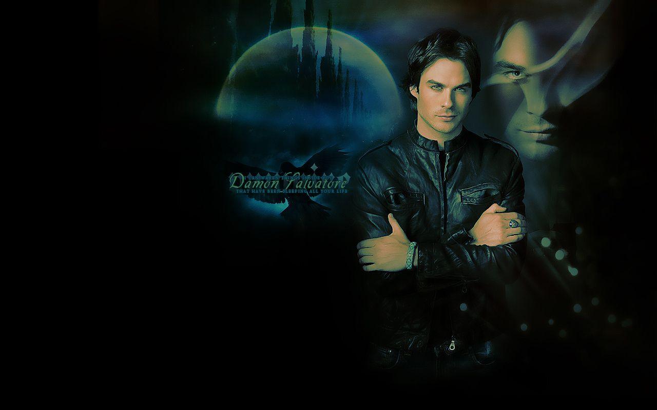 so my computer background!. Vampire diaries wallpaper, Damon