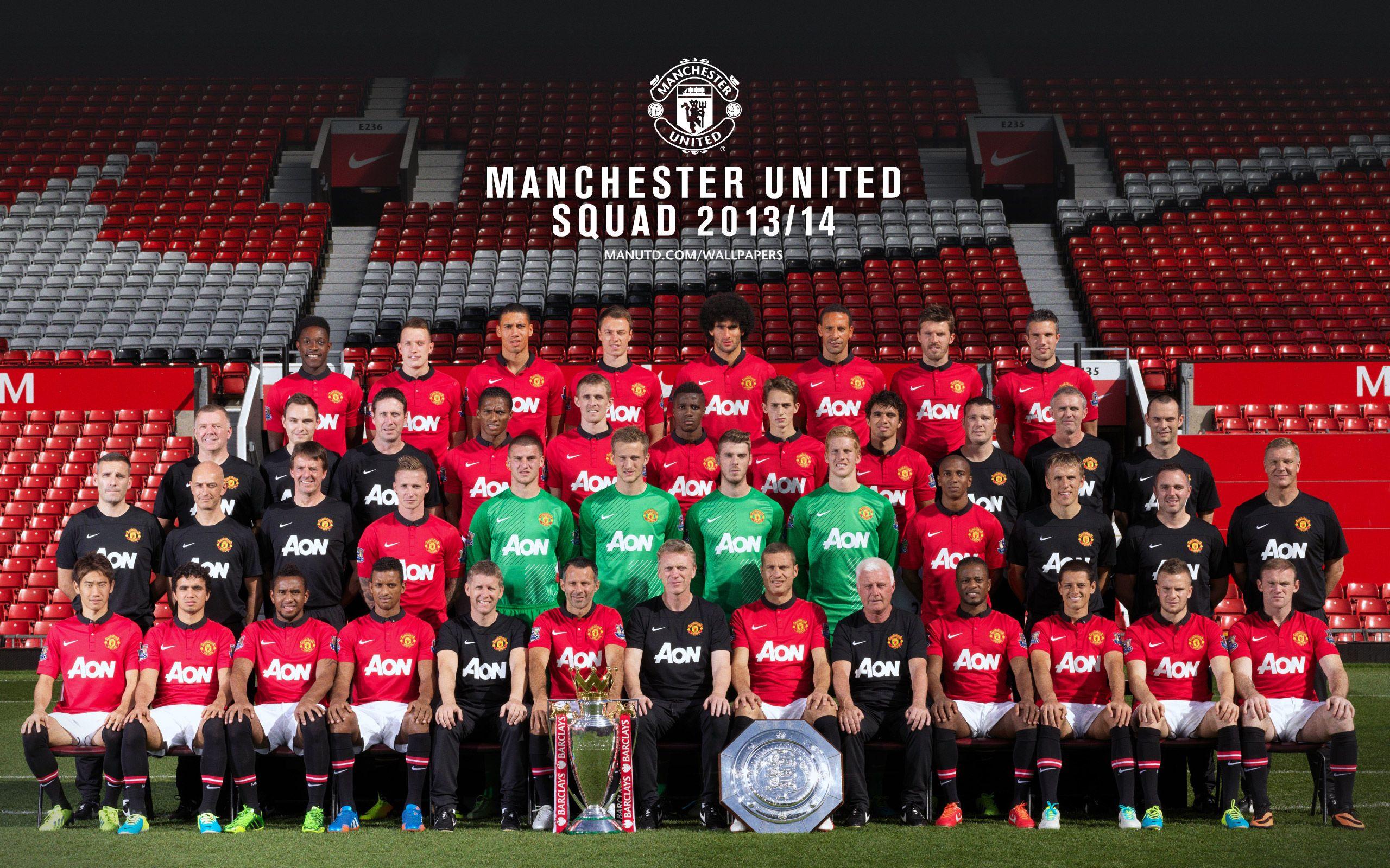 Manchester United Squad Photo 2013 2014. Manchester United FC