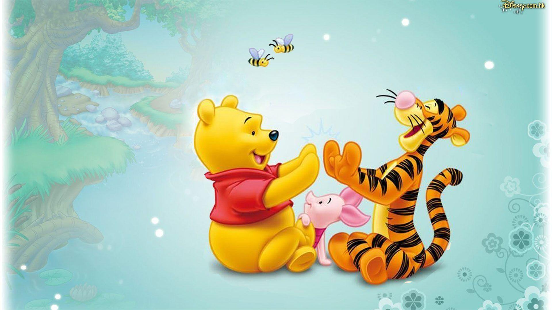 Tigger Piglet And Winnie The Pooh Baby Cartoon Disney HD Wallpaper
