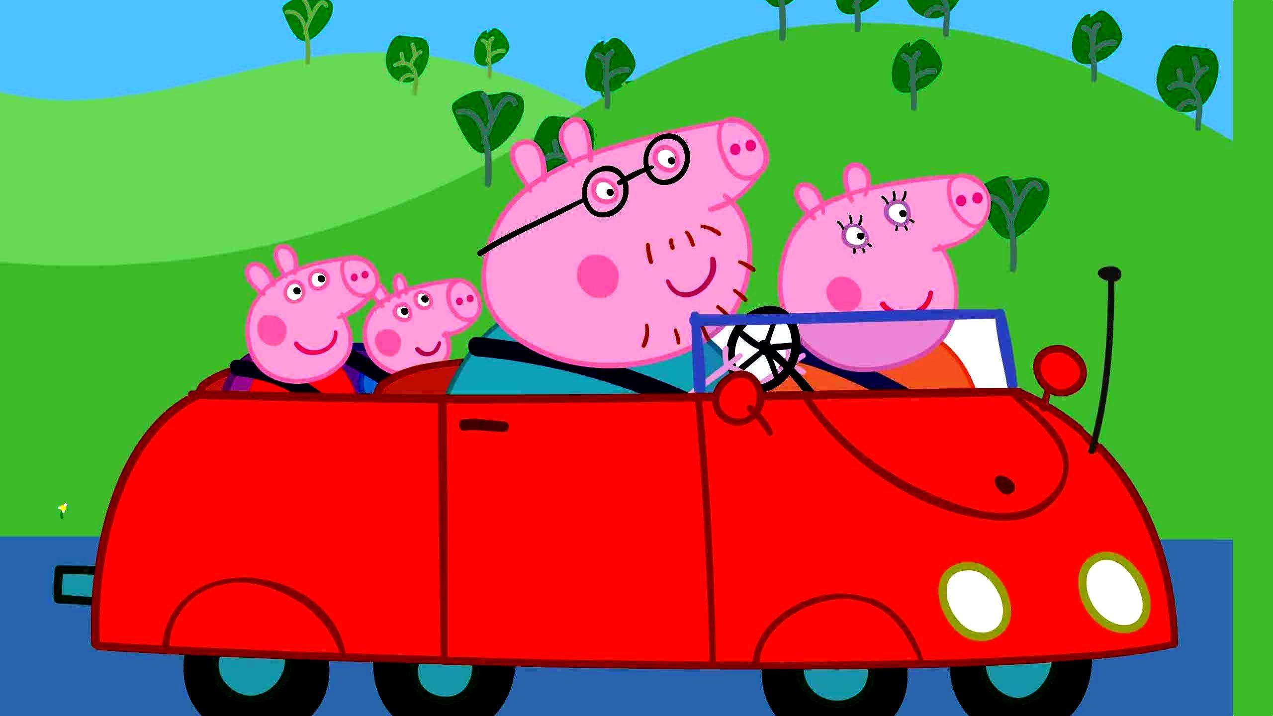 Peppa Pig Car HD Wallpaper. Download Free HD Wallpaper