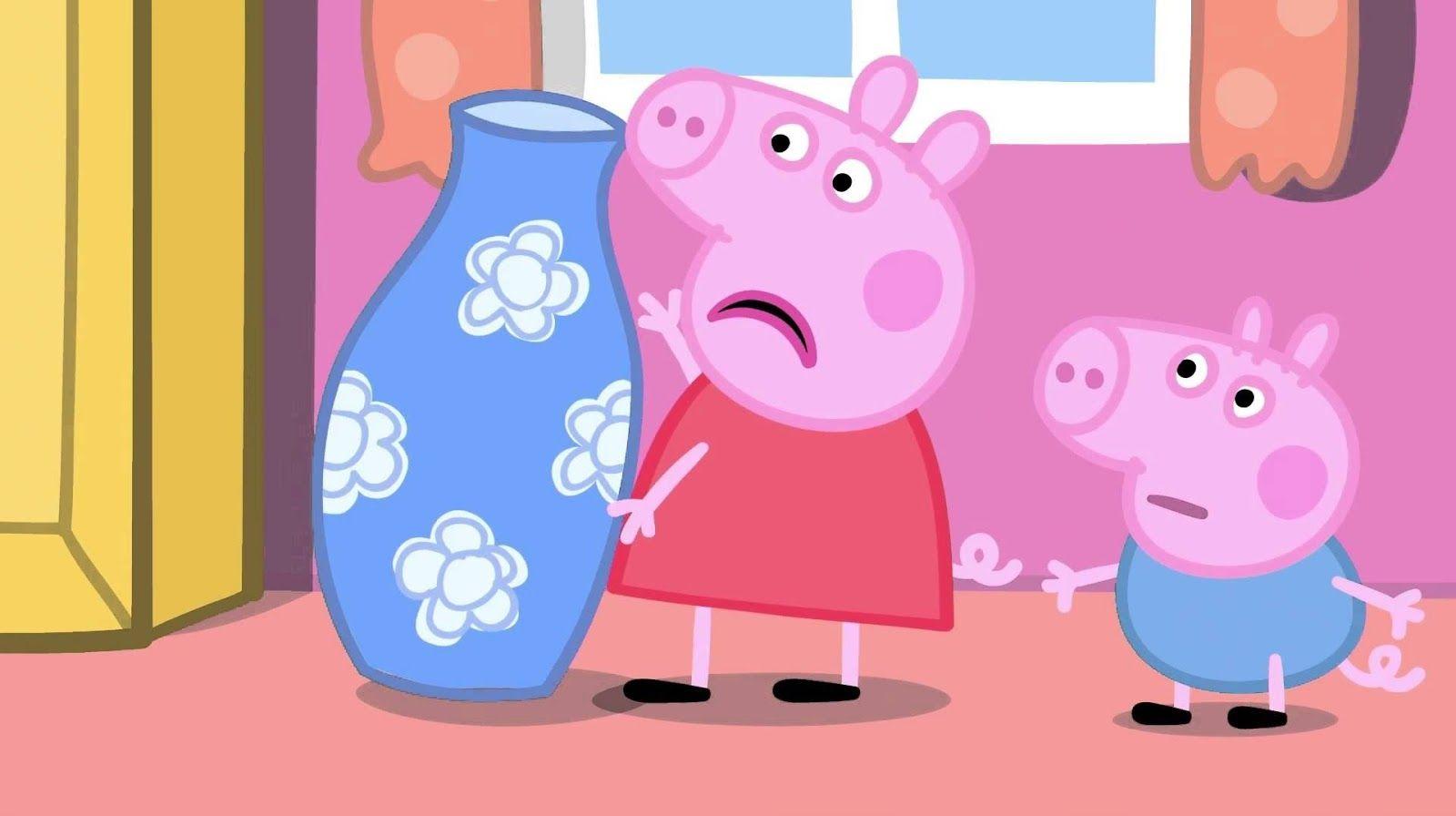 Disney HD Wallpaper: Peppa Pig Cartoon HD Wallpaper. children