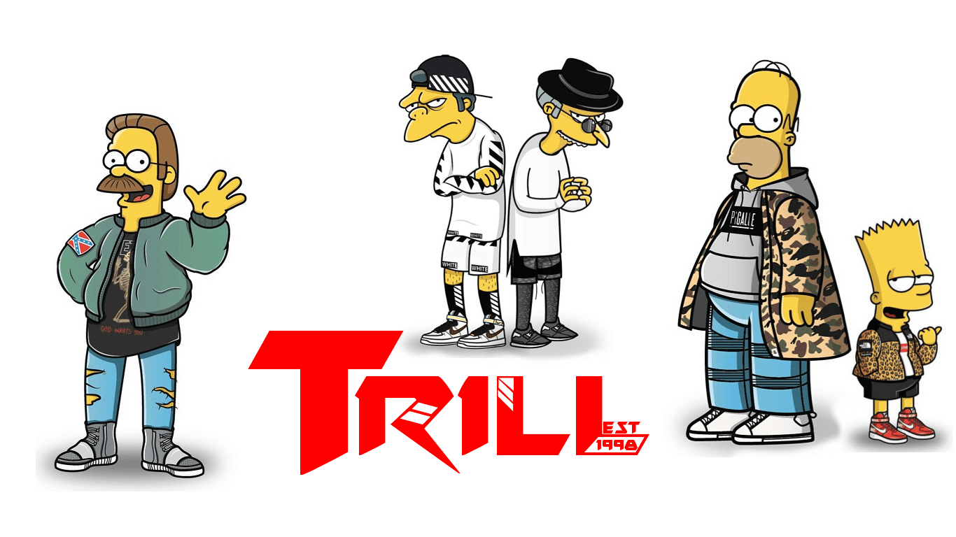Photo Collection The Simpsons In Streetwear