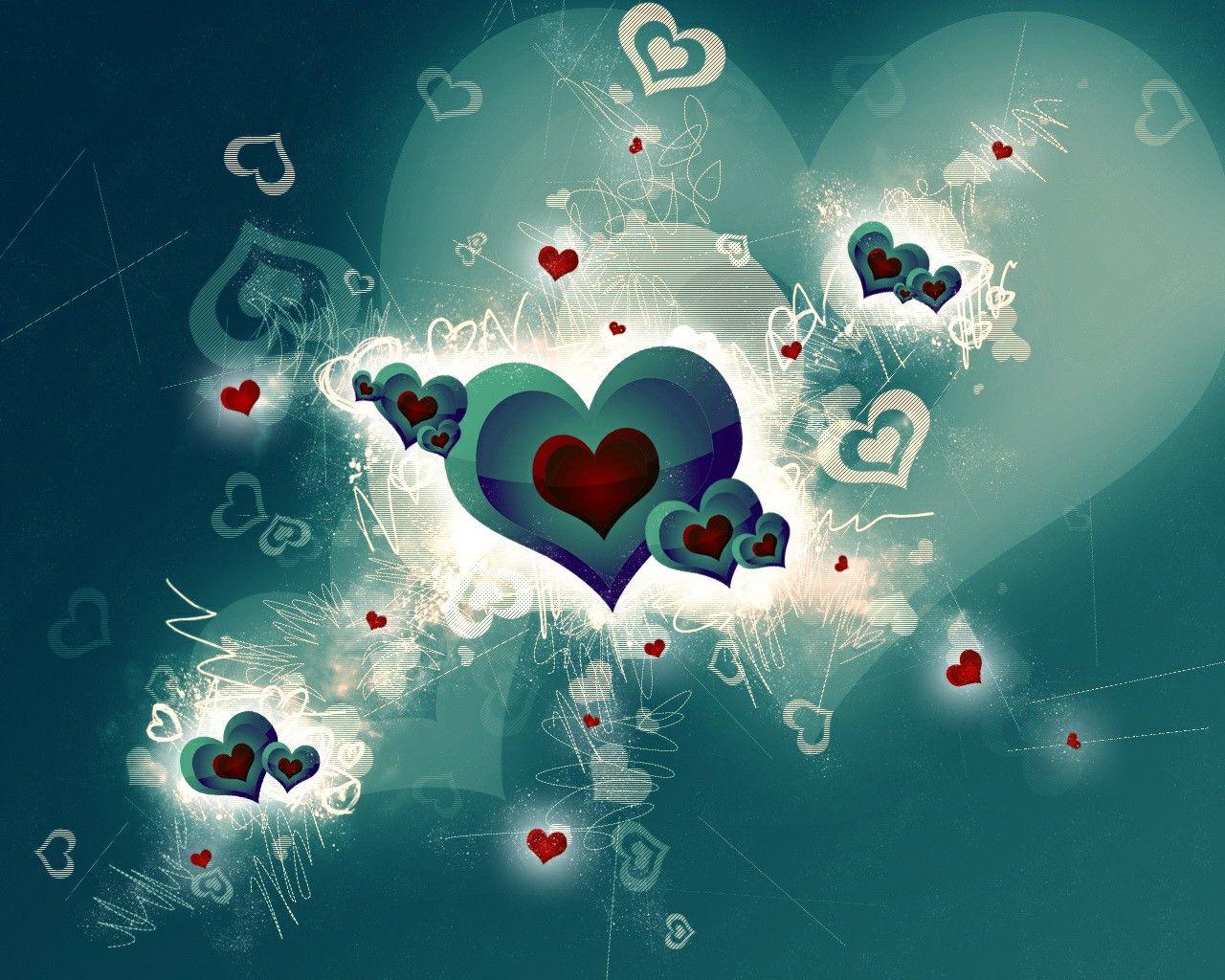 Free Love Vectors HD Normal Wallpaper Download