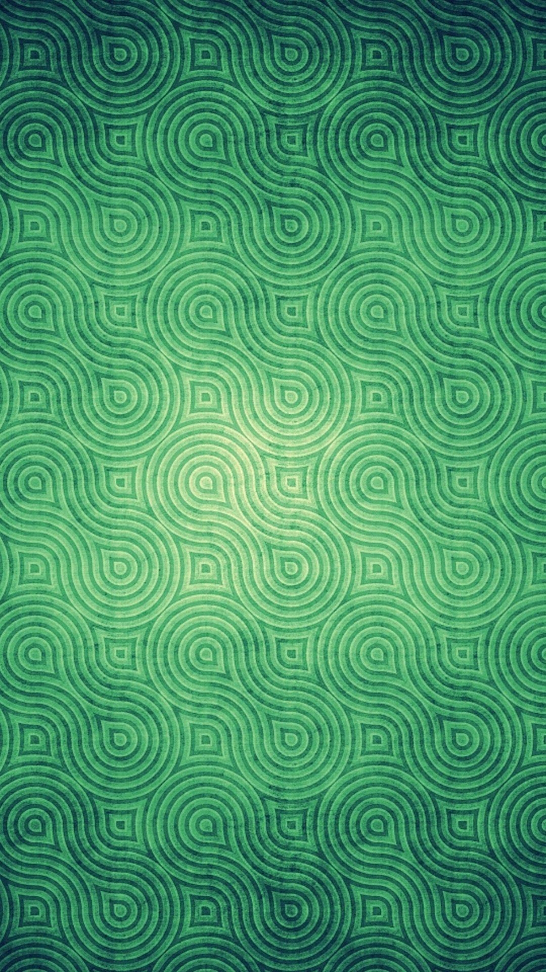 Background Green Loops HD Wallpaper iPhone 6 plus